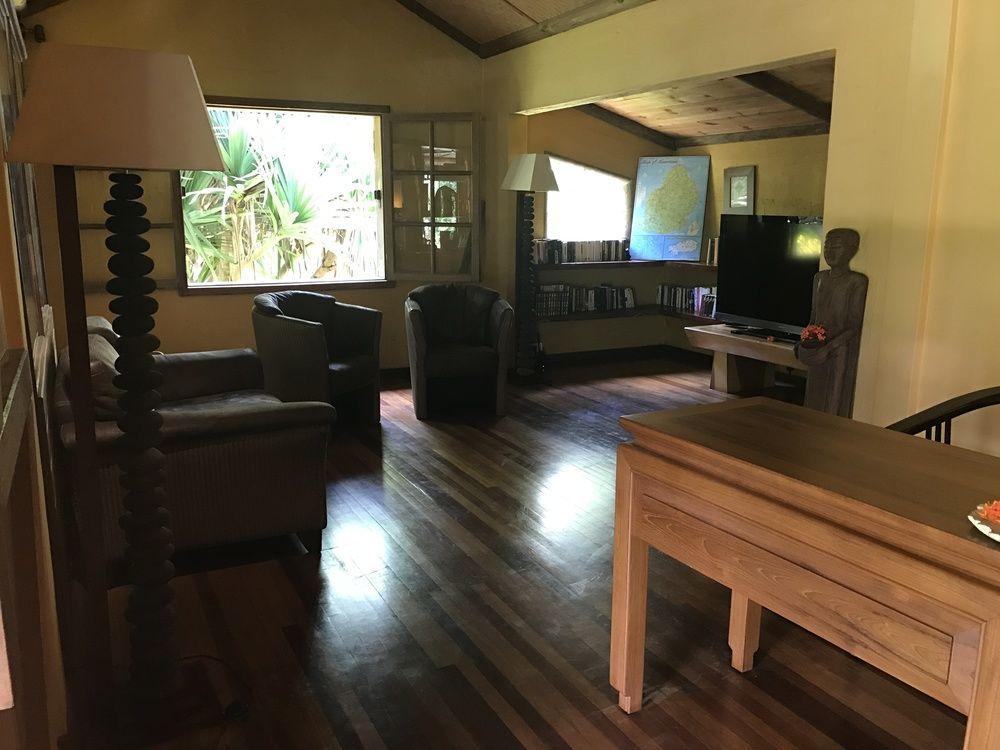 Vista do lobby Lakaz Chamarel Exclusive Lodge