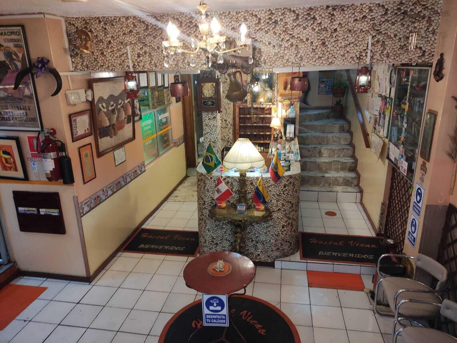 Vista Lobby Hostal Viena
