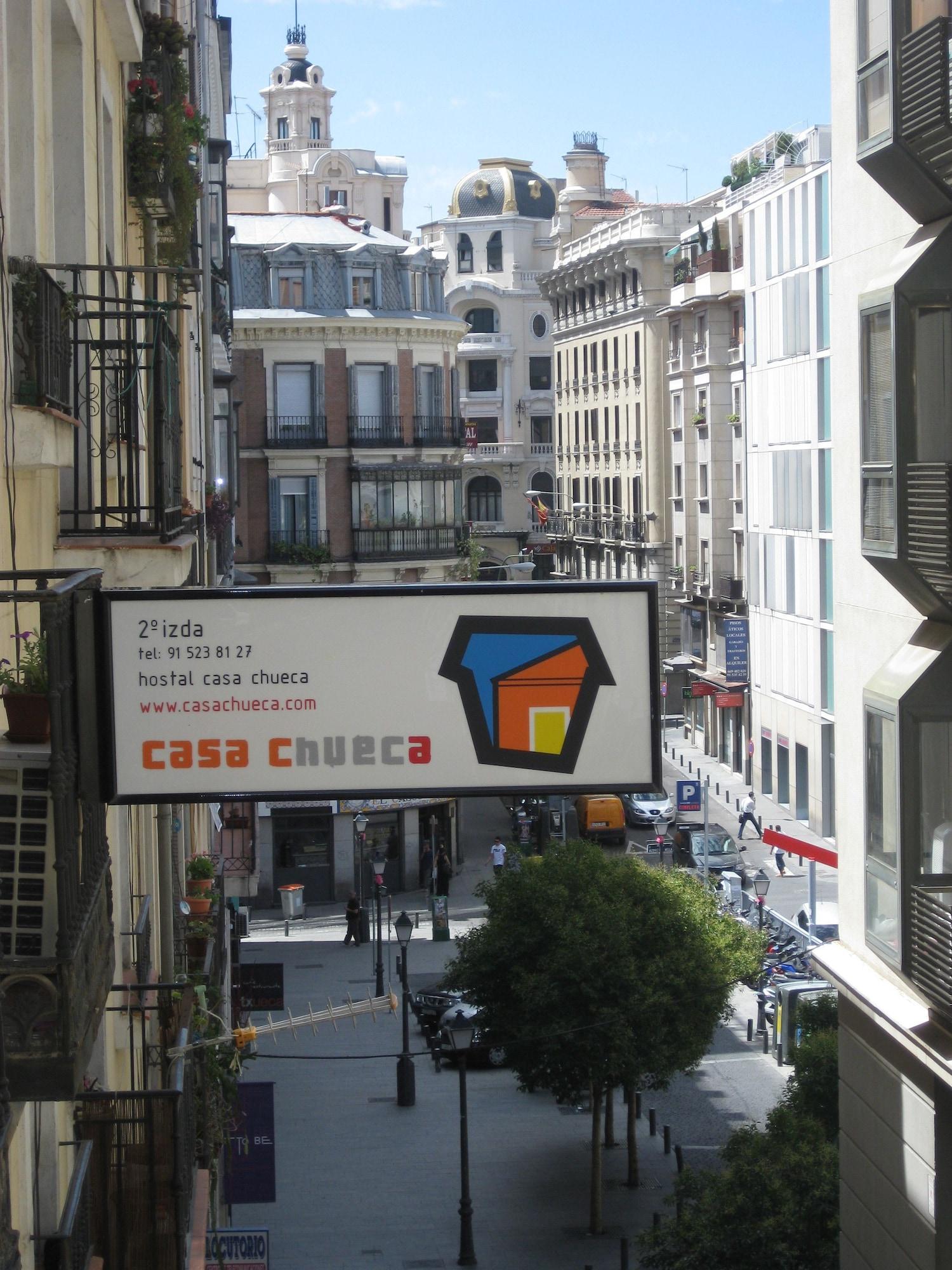 Vista Exterior Hostal Casa Chueca