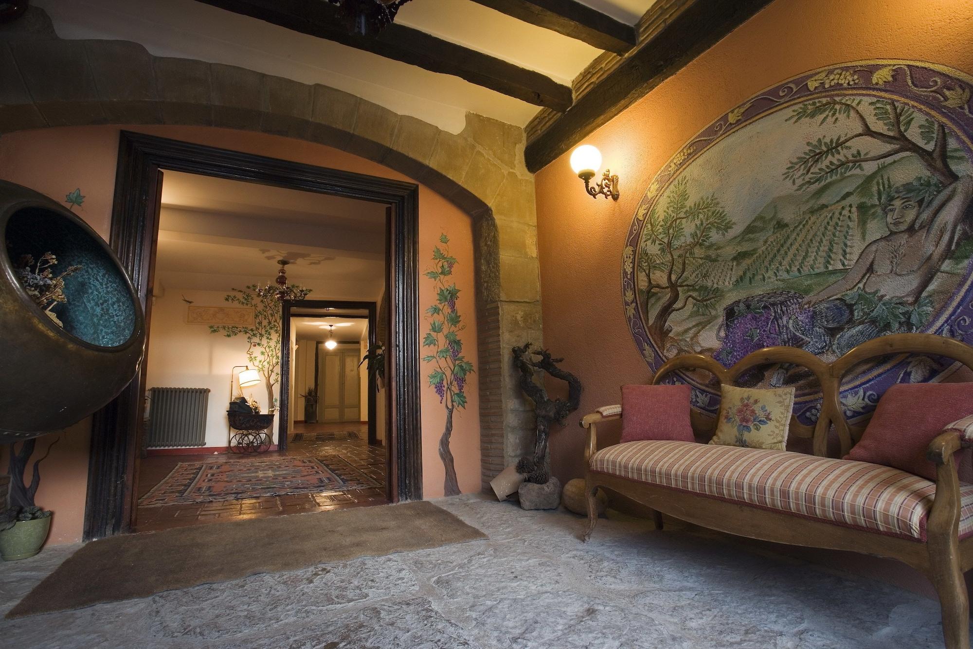Vista Lobby Rusticae Hospedería Señorío de Briñas