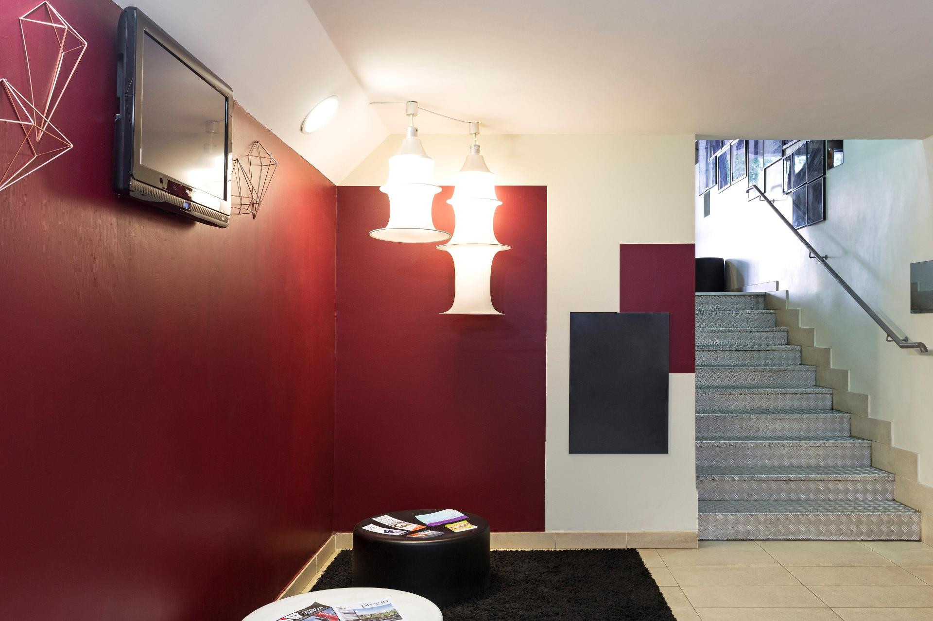 Vista Lobby B&B Hotel Roma Trastevere