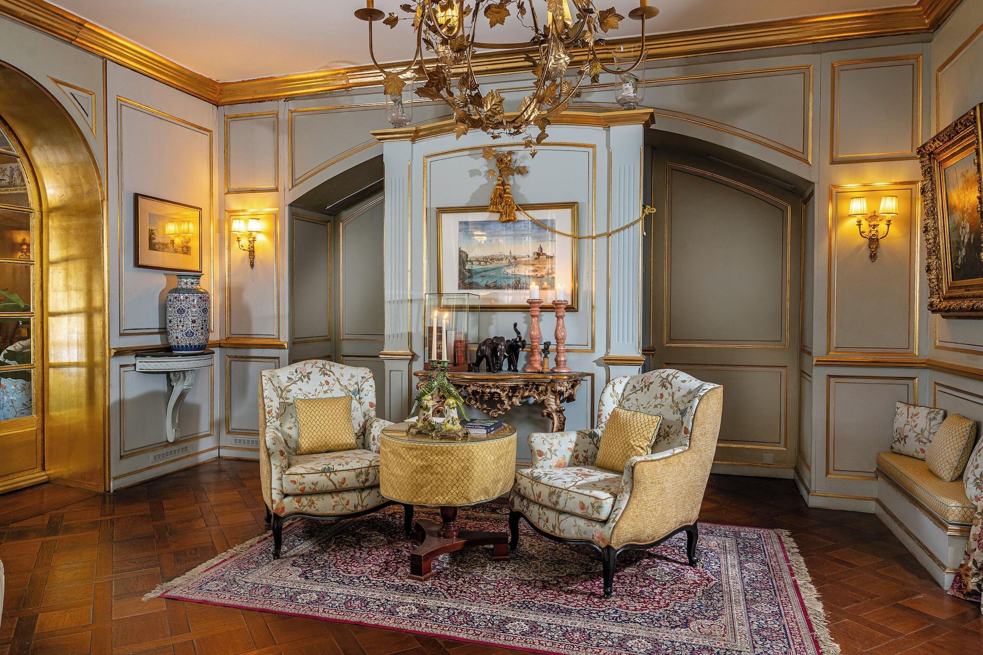 Vista Lobby Villa Gallici Hôtel & Spa - Relais & Châteaux
