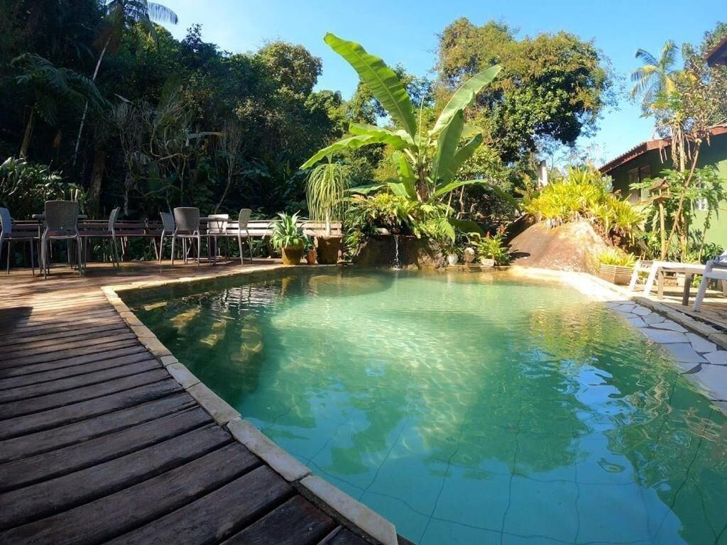 Vista Piscina Pousada do Riacho
