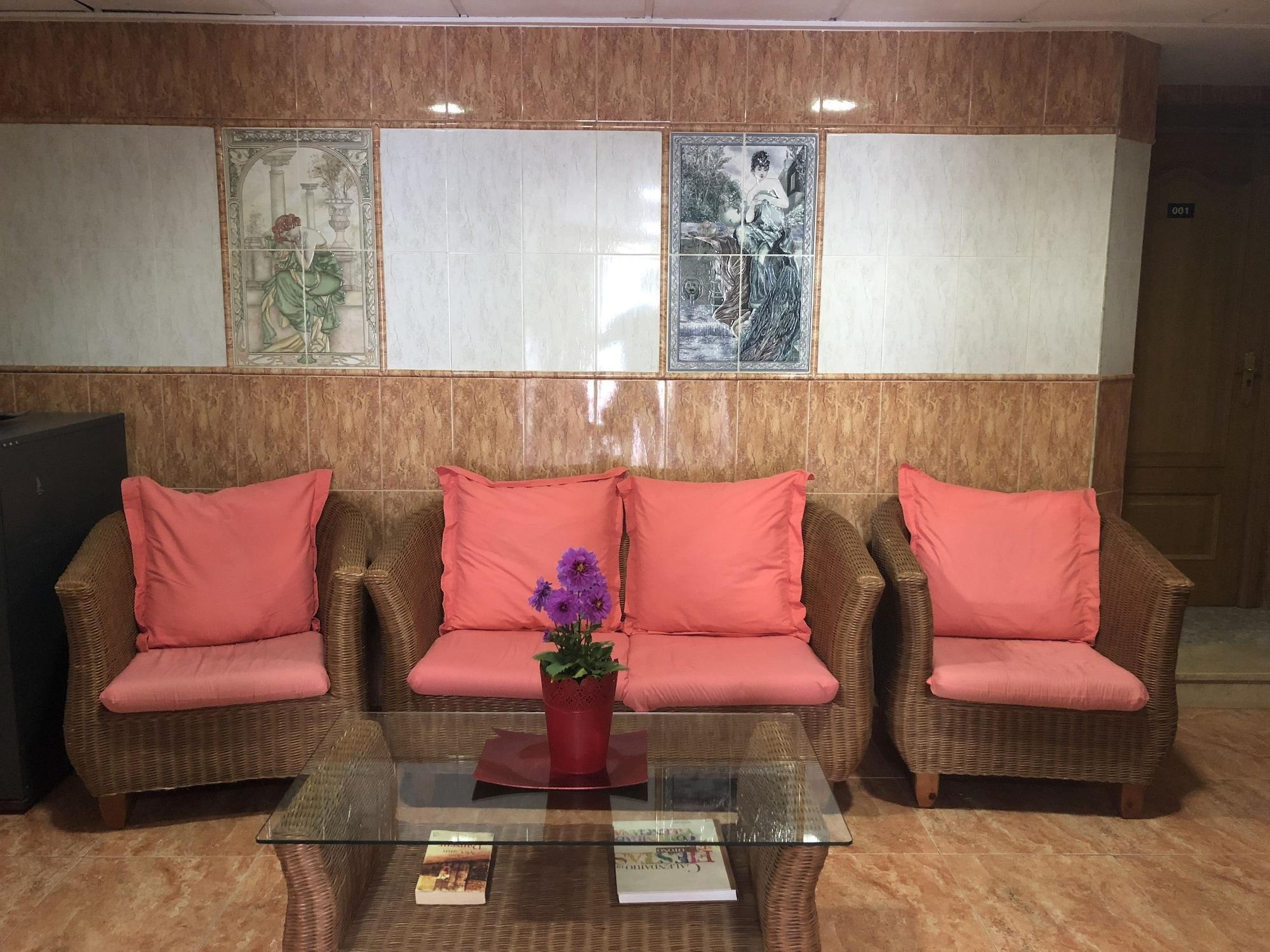 Vista Lobby Hostal Andres