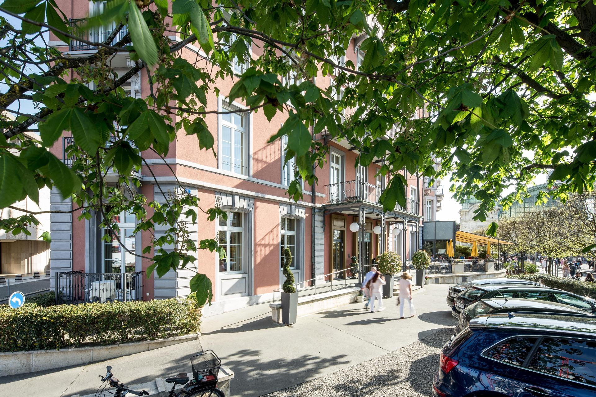 Vista Exterior Hotel Schweizerhof Basel