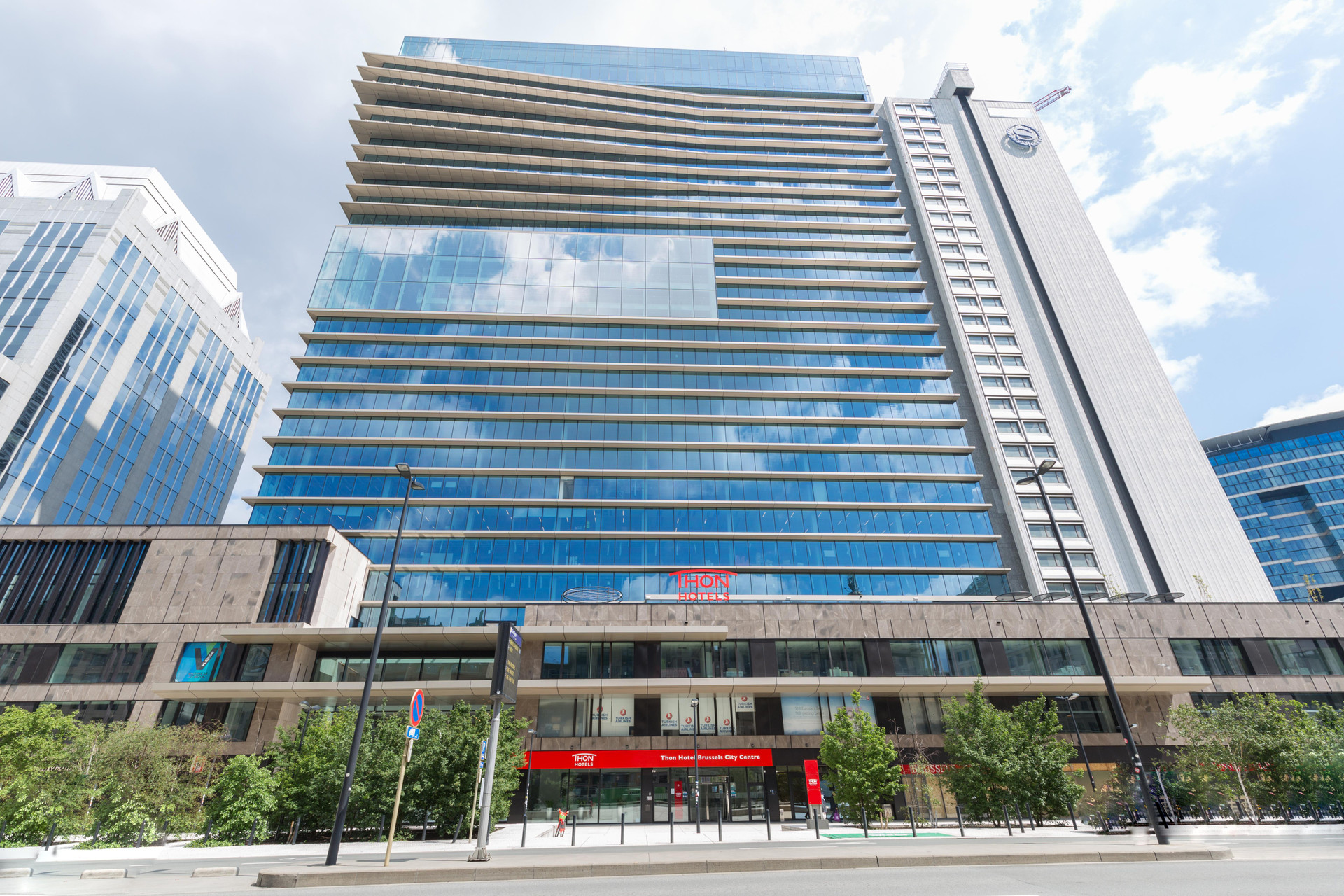 Vista Exterior Thon Hotel Brussels City Centre