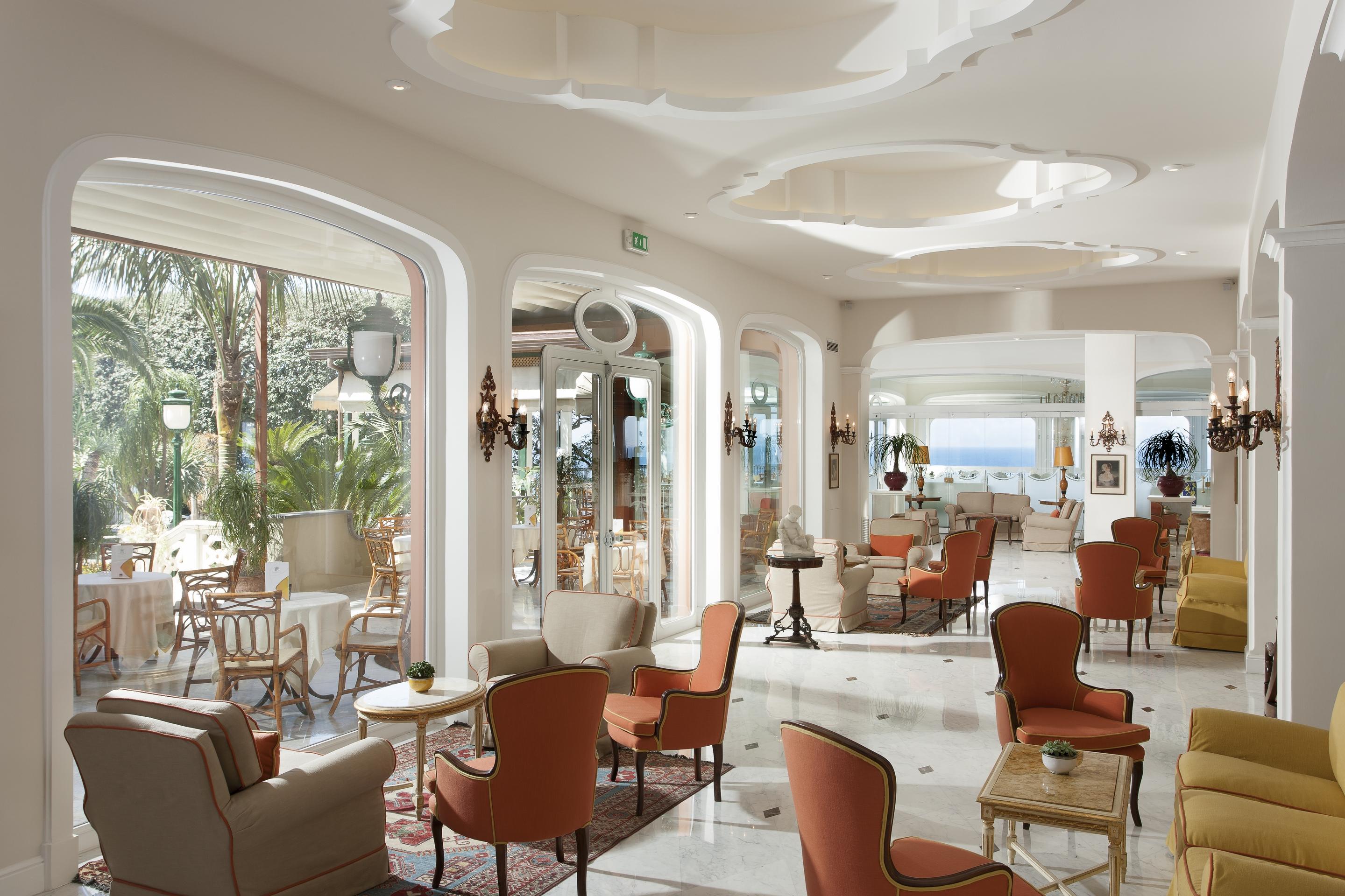 Vista Lobby Grand Hotel Ambasciatori