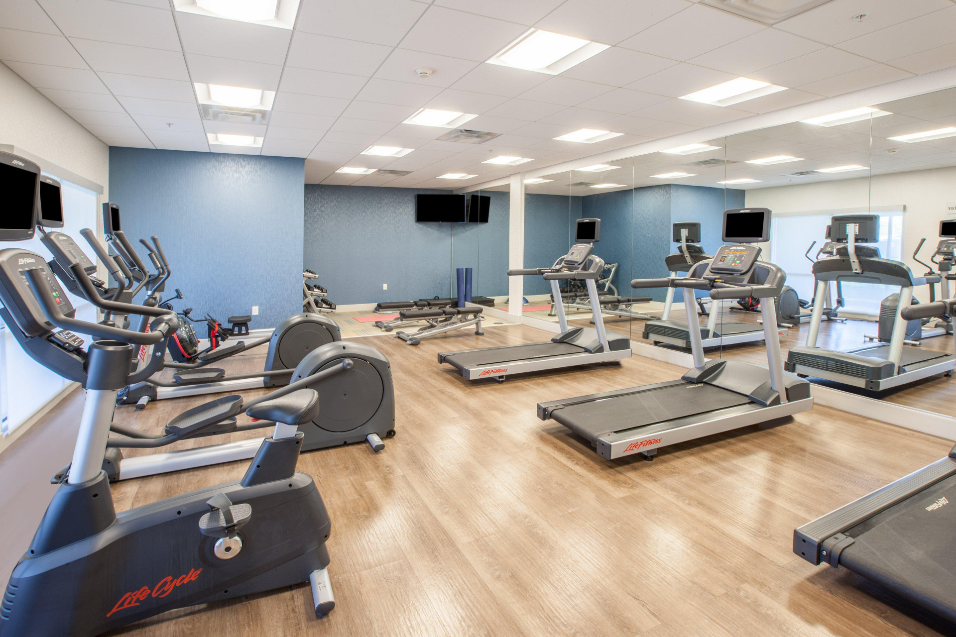 Instalaciones Recreativas Holiday Inn Express Suites Indianapolis Ne Noblesv