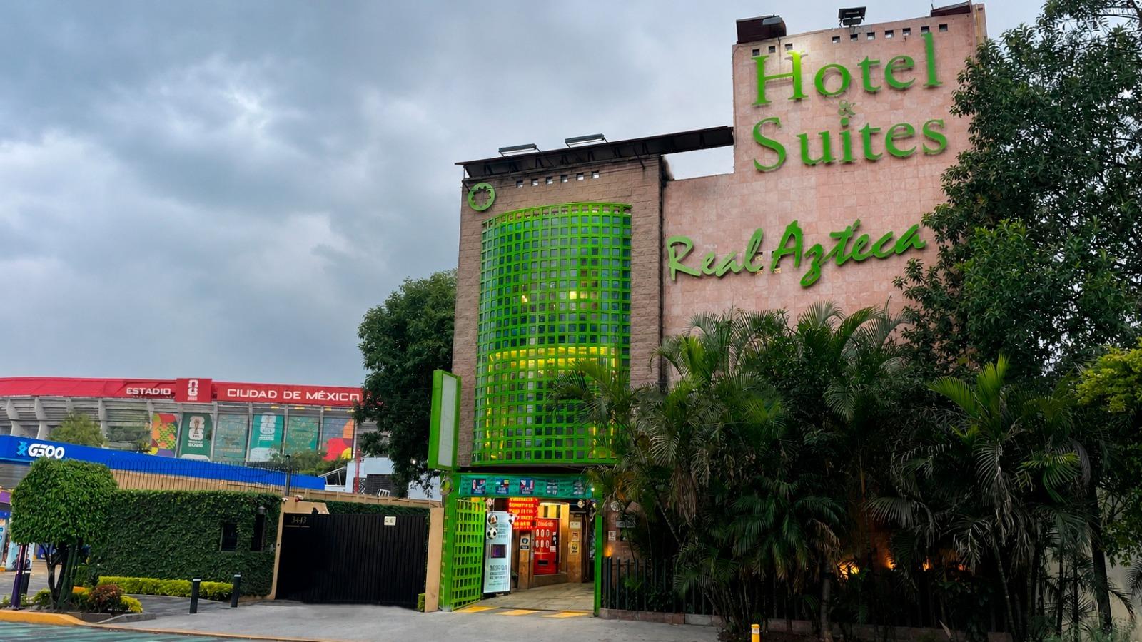 Vista Exterior Hotel Real Azteca