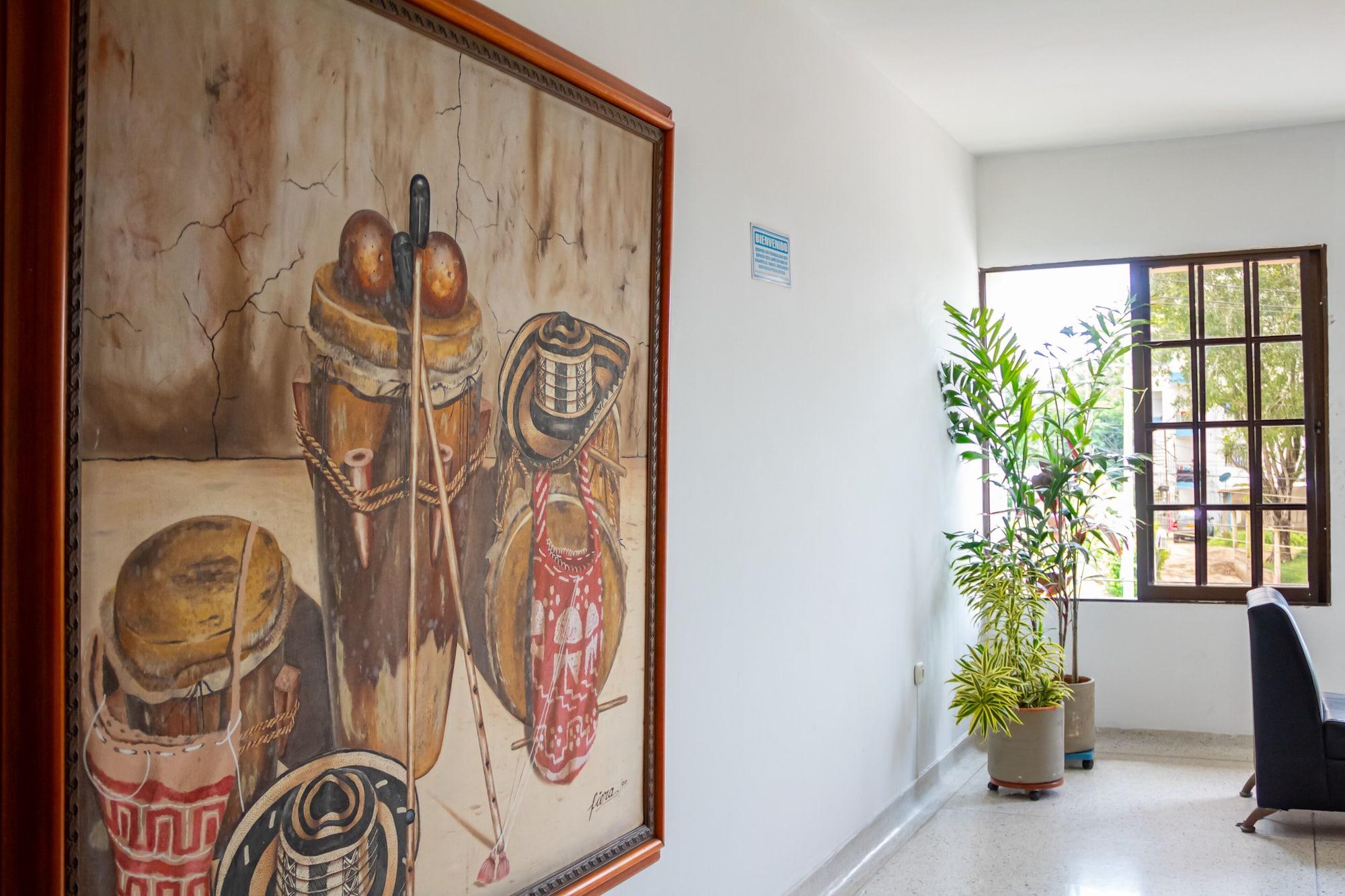 Vista Lobby Hotel Santana