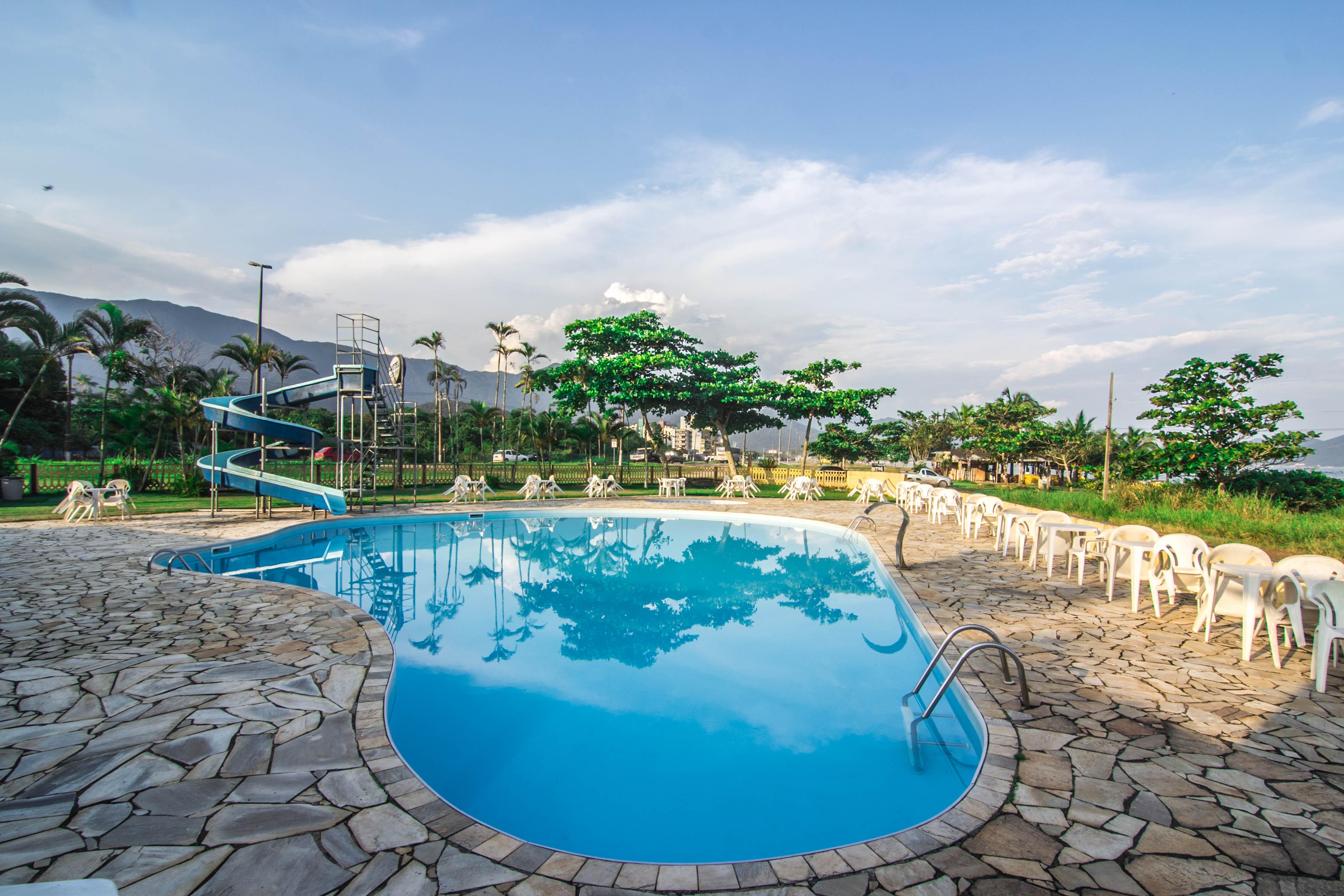 Vista Piscina Hotel Águas Vivas