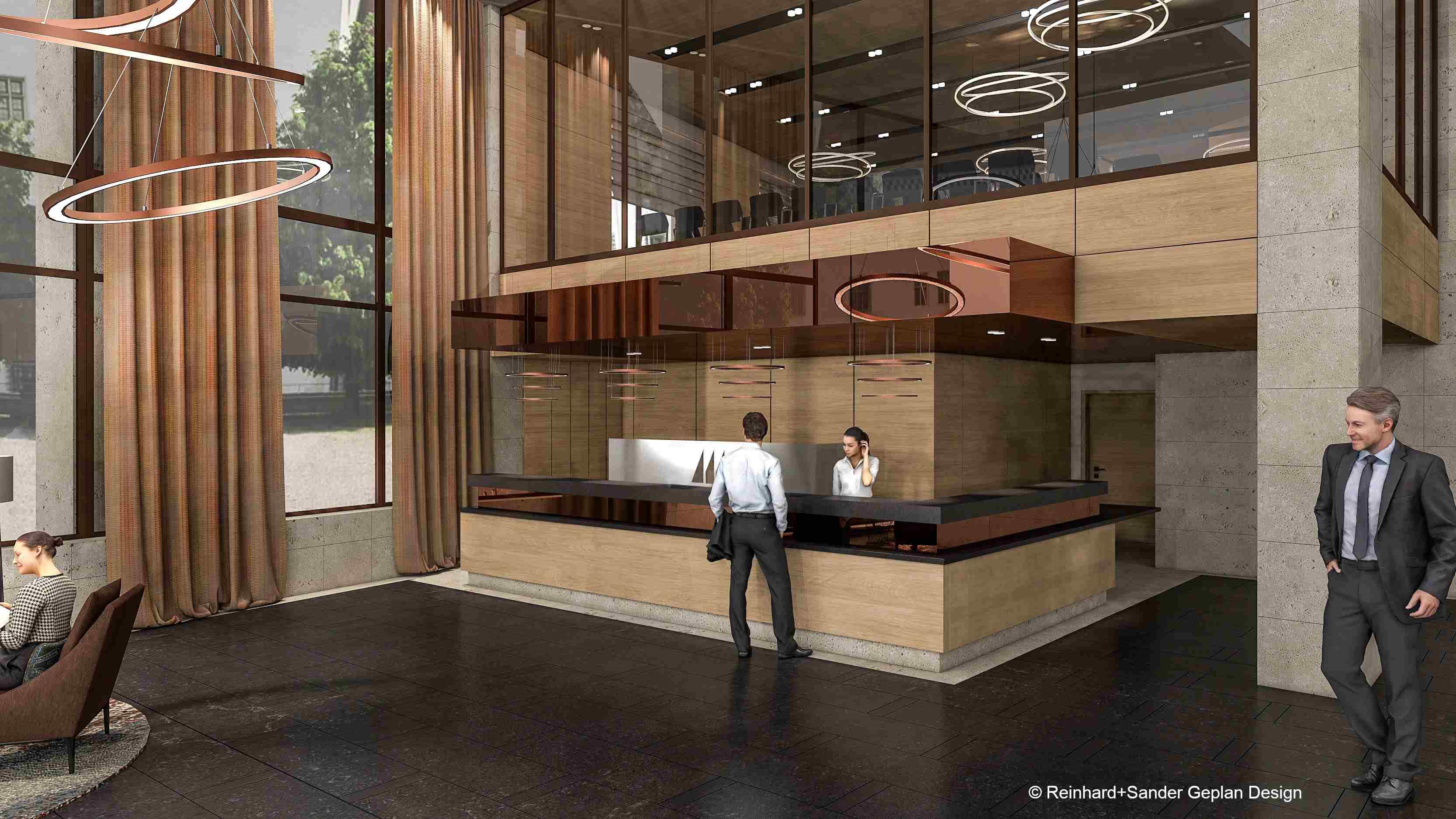 Vista Lobby Maritim Hotel Ingolstadt