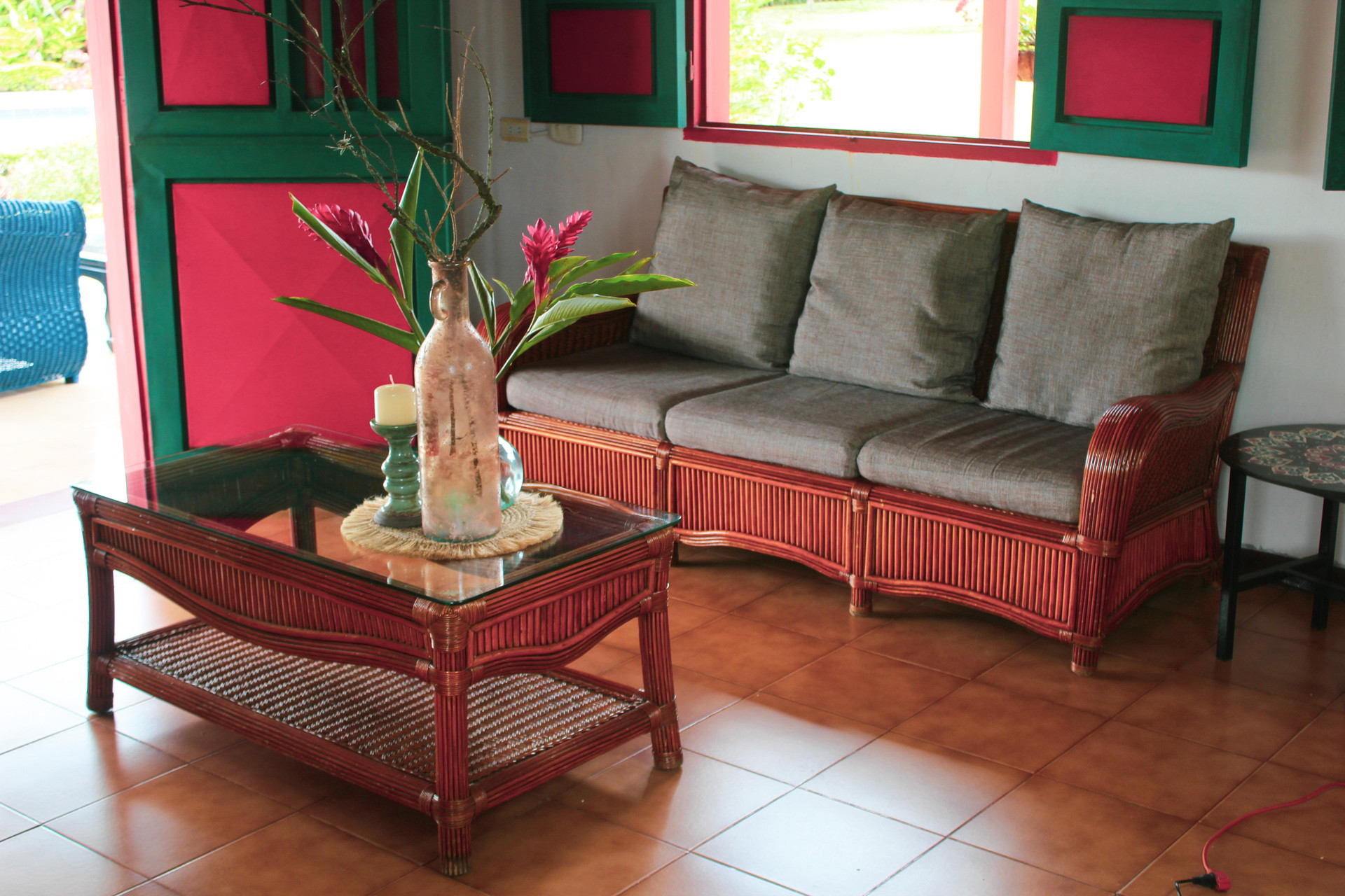 Zona de estar Casa Abba Hotel