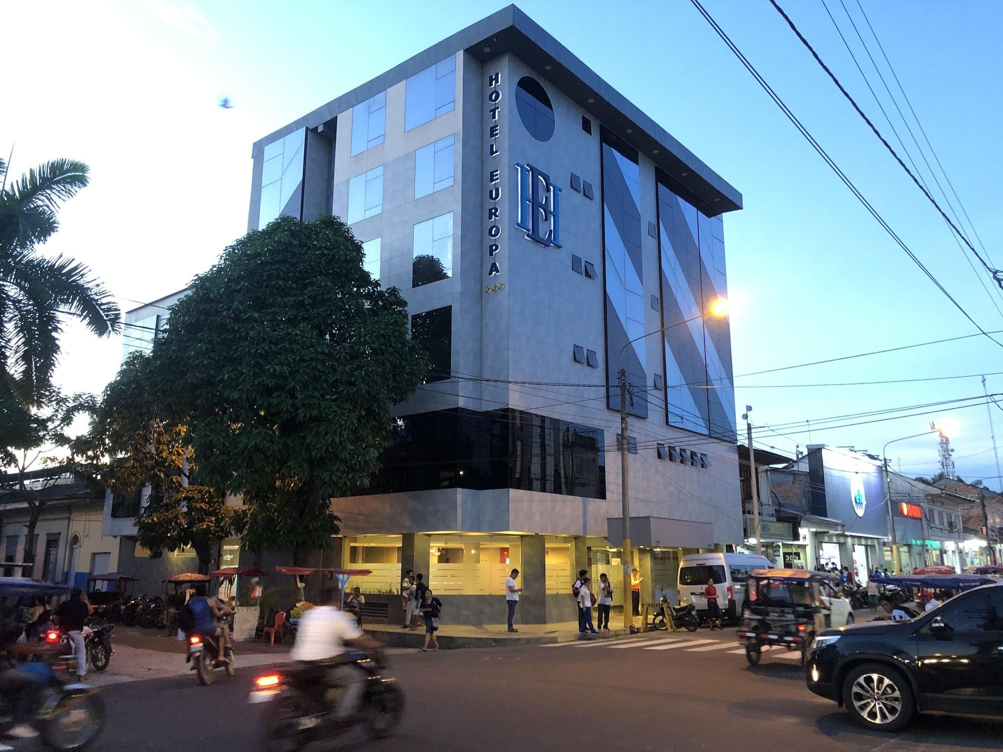 Vista Exterior Hotel Europa Iquitos