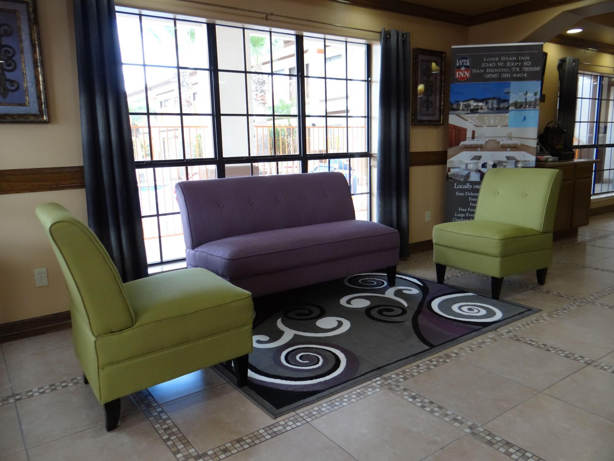 Vista Lobby Lone Star Inn - San Benito Harlingen