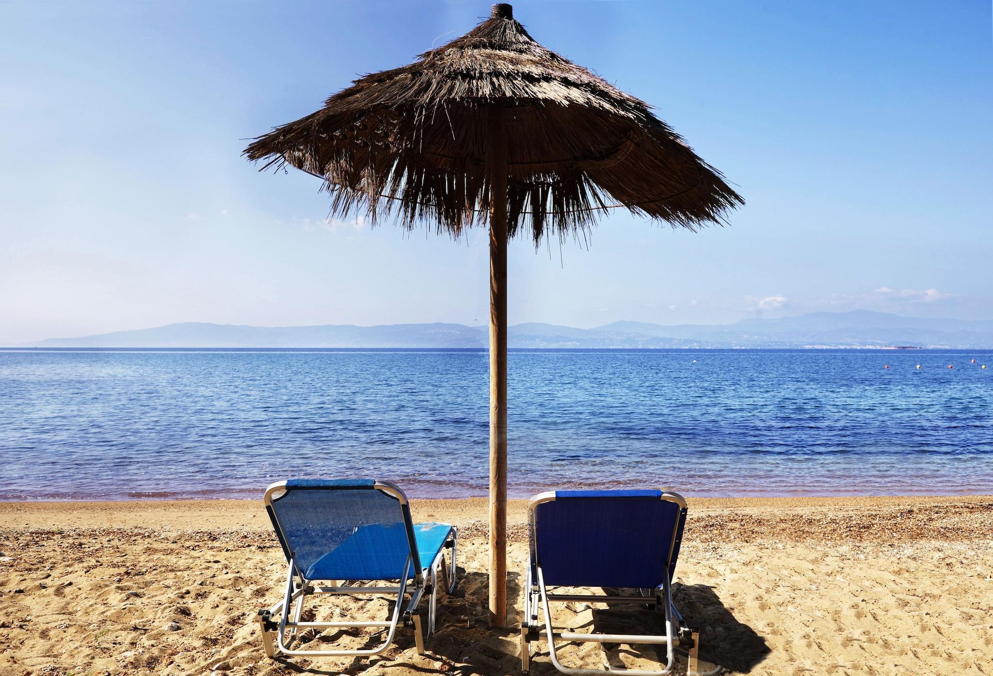 Vista Exterior Miramare Hotel Eretria