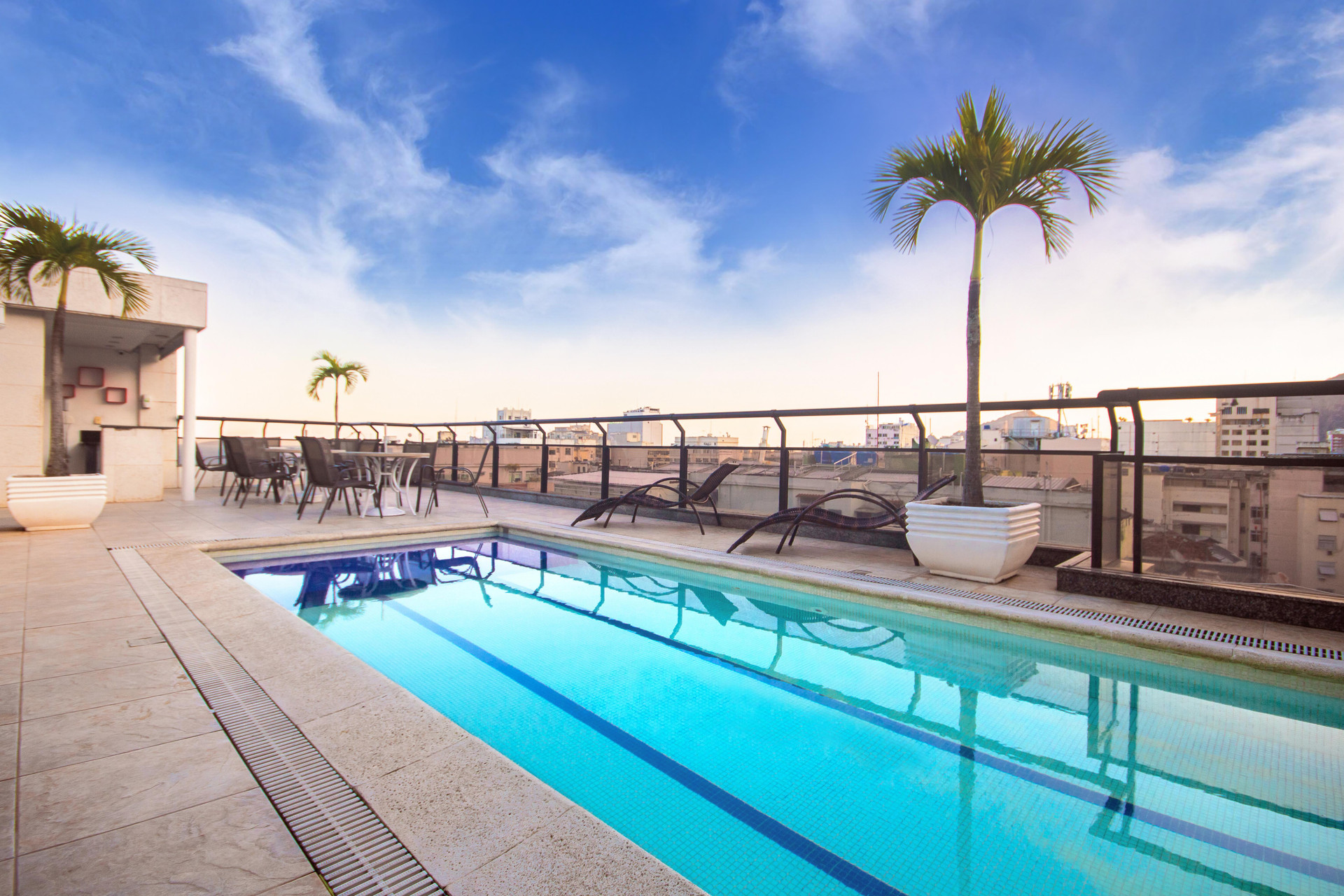 Vista Piscina Hotel Nacional Inn Rio Copacabana