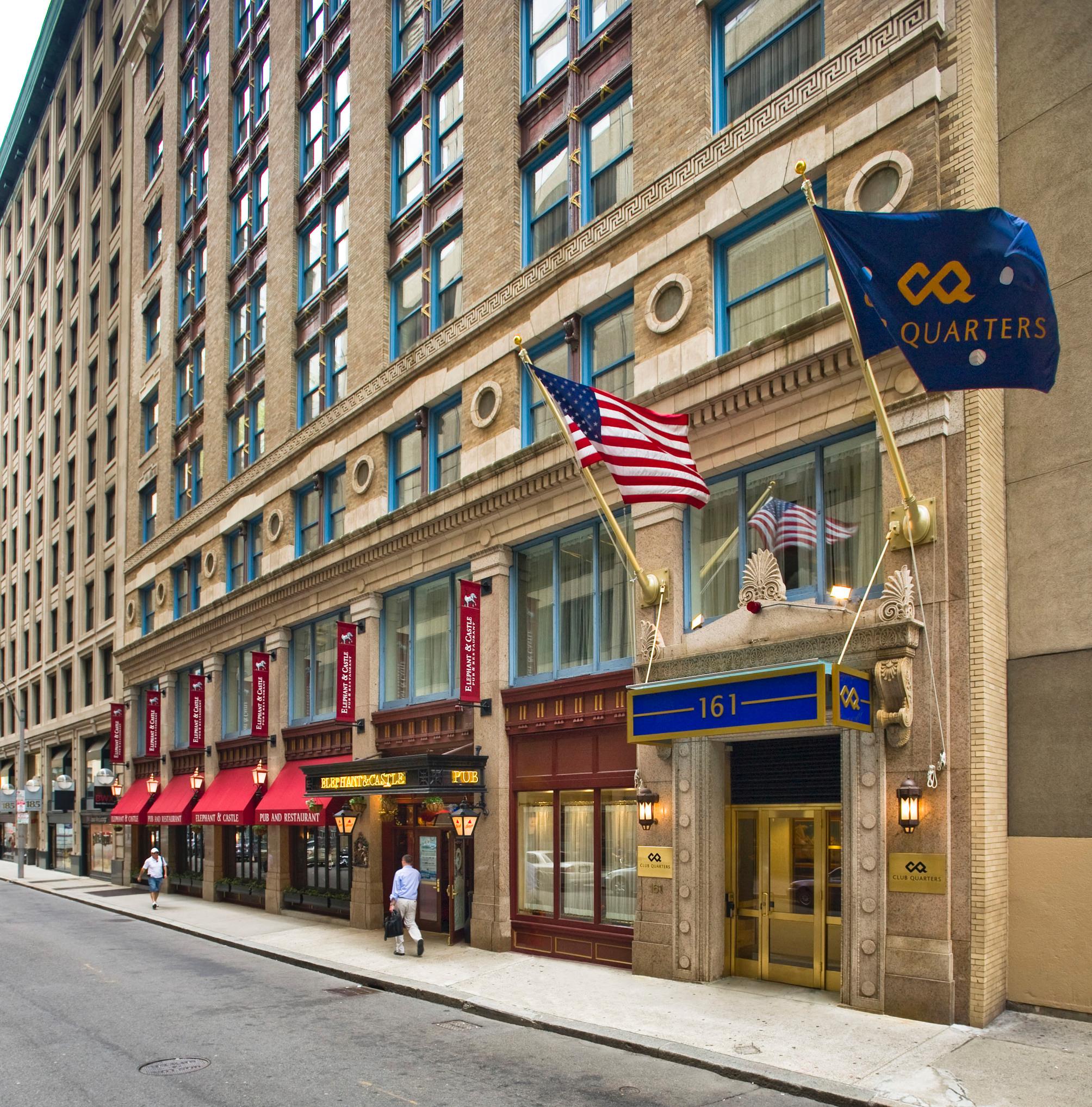 Vista Exterior Club Quarters Hotel in Boston