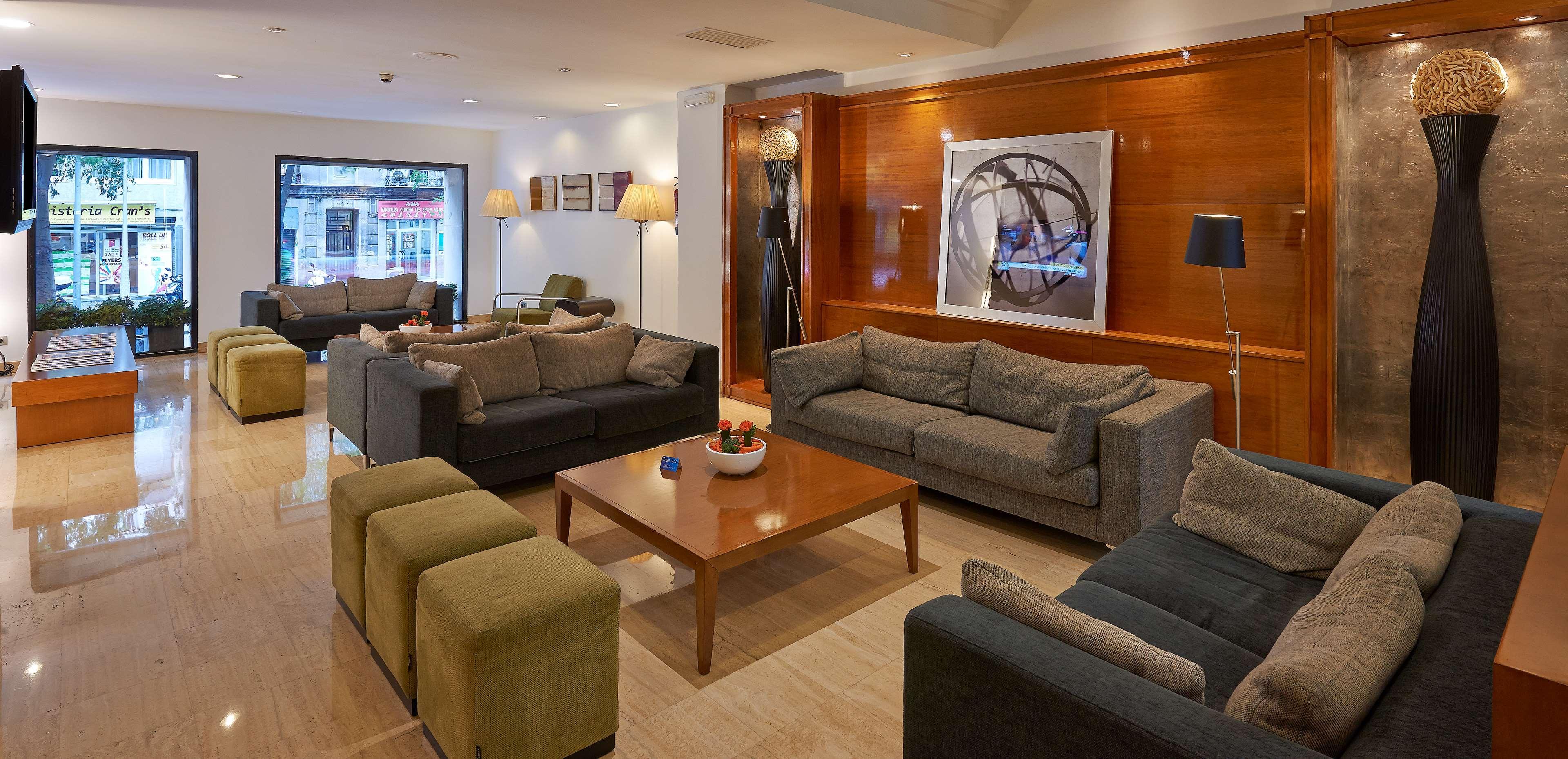 Vista Lobby NH Barcelona Eixample