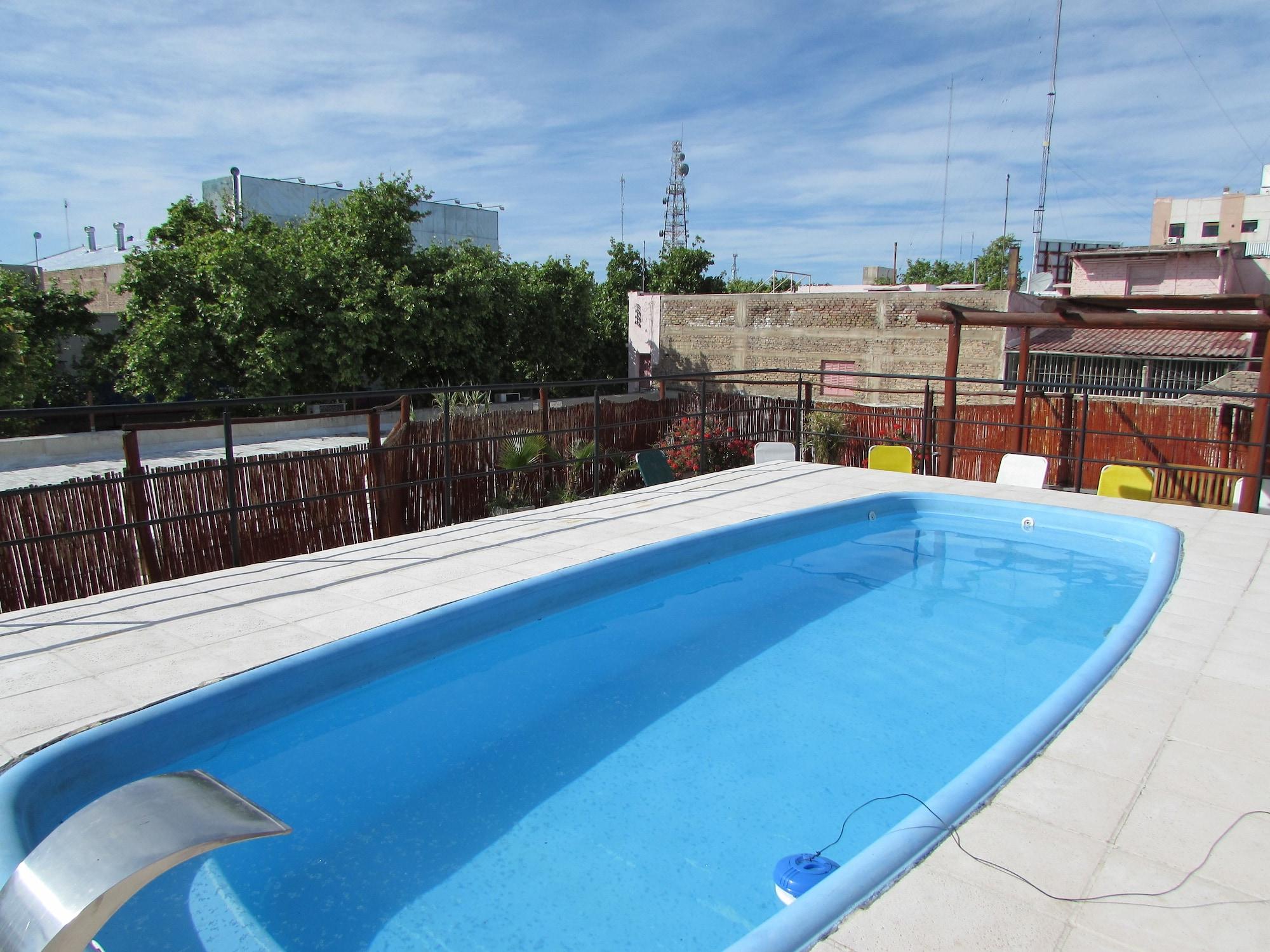 Vista Piscina Patios del Mediterráneo