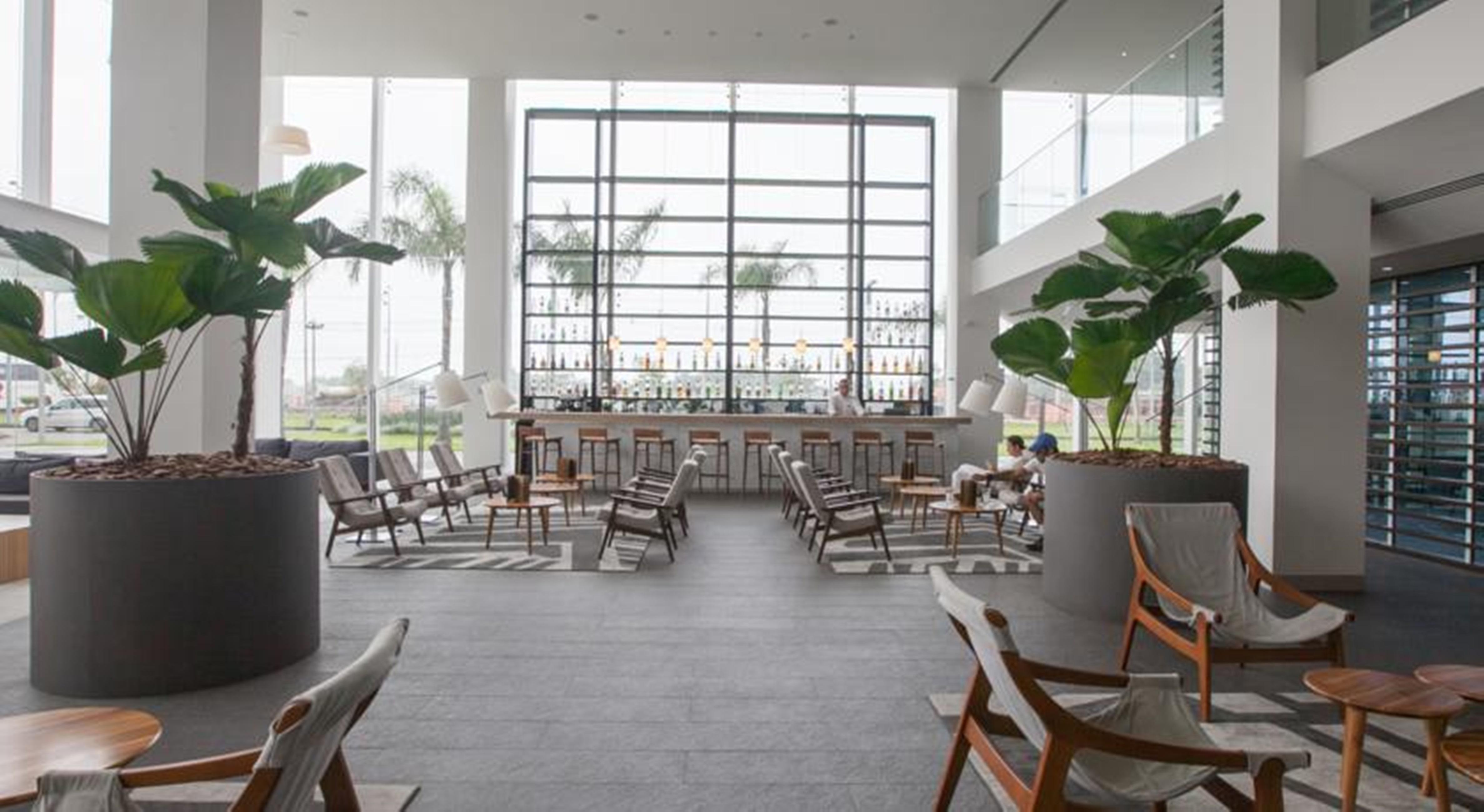 Vista Lobby Lagune Barra Hotel