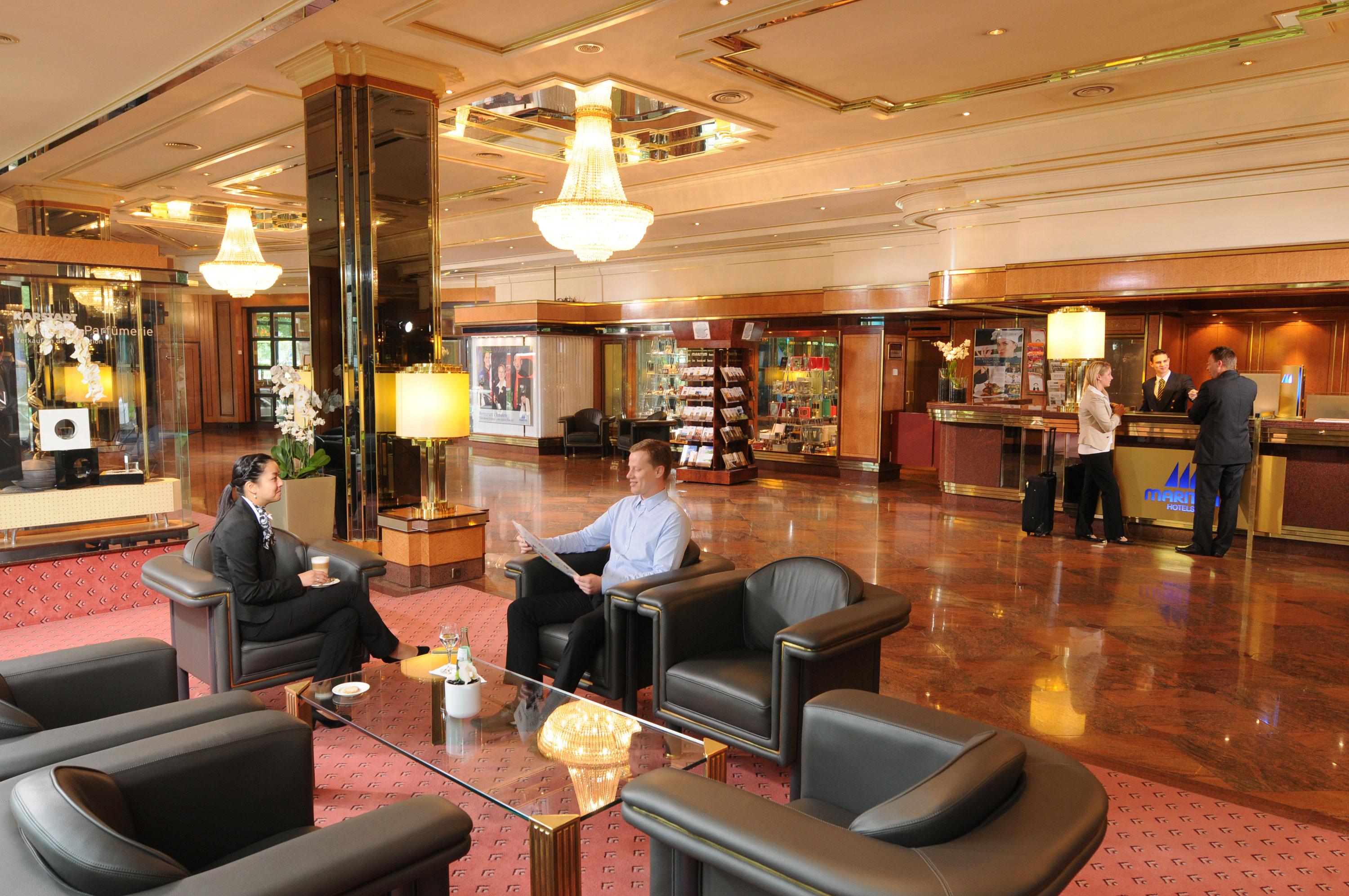 Vista Lobby Maritim Hotel Bremen