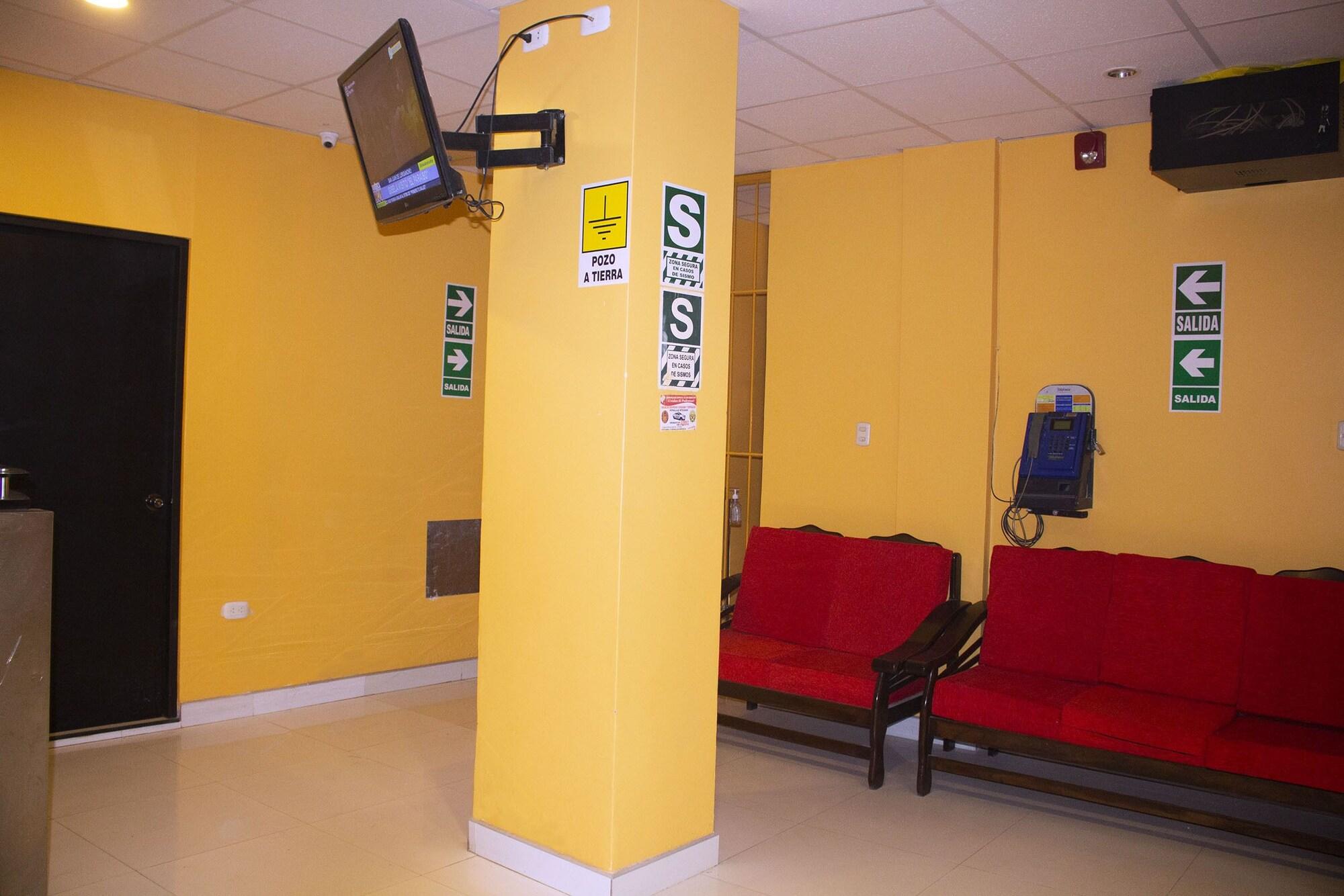 Vista Lobby Hospedaje Incarroca