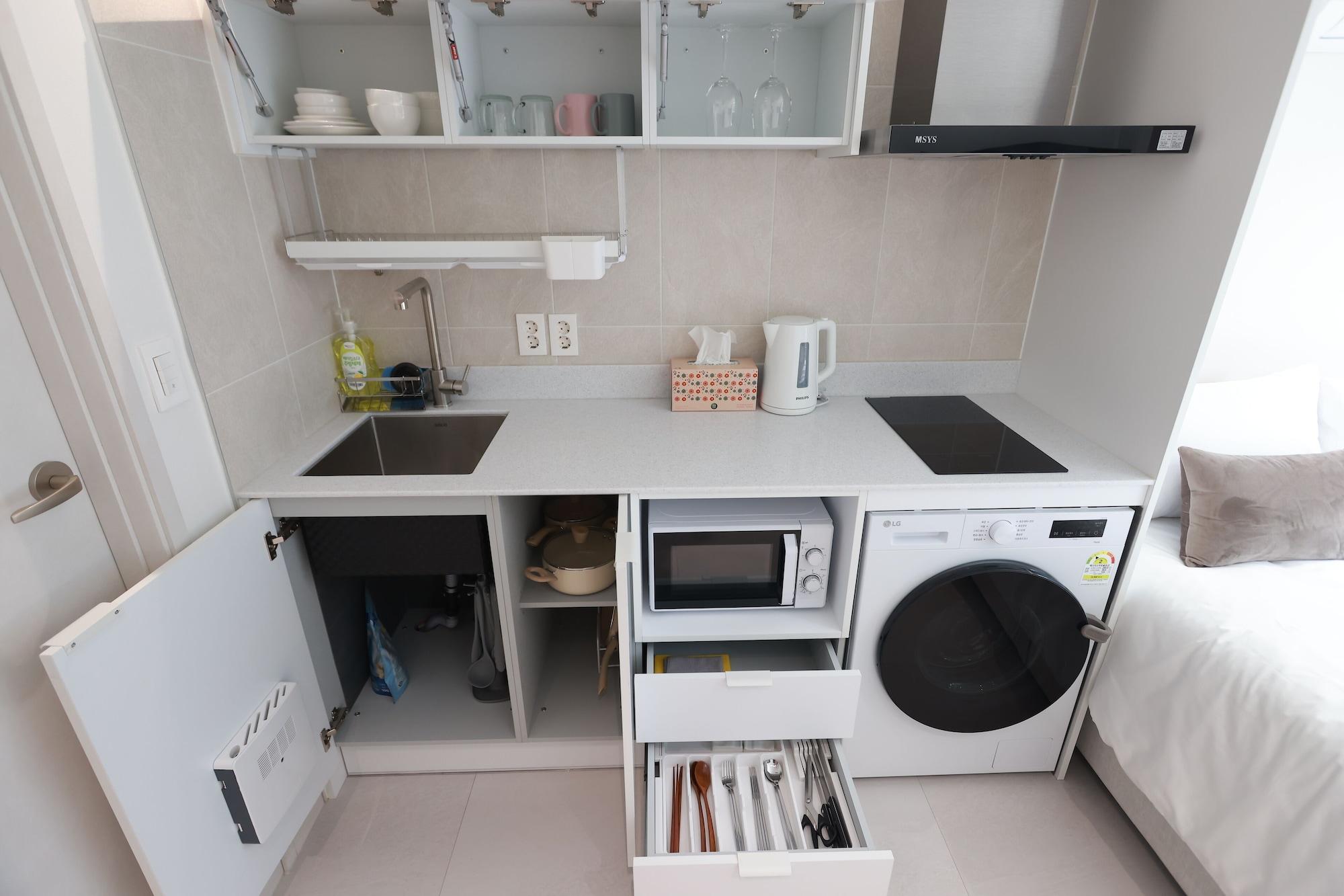 Equipamiento de Habitación Sinchon Stay