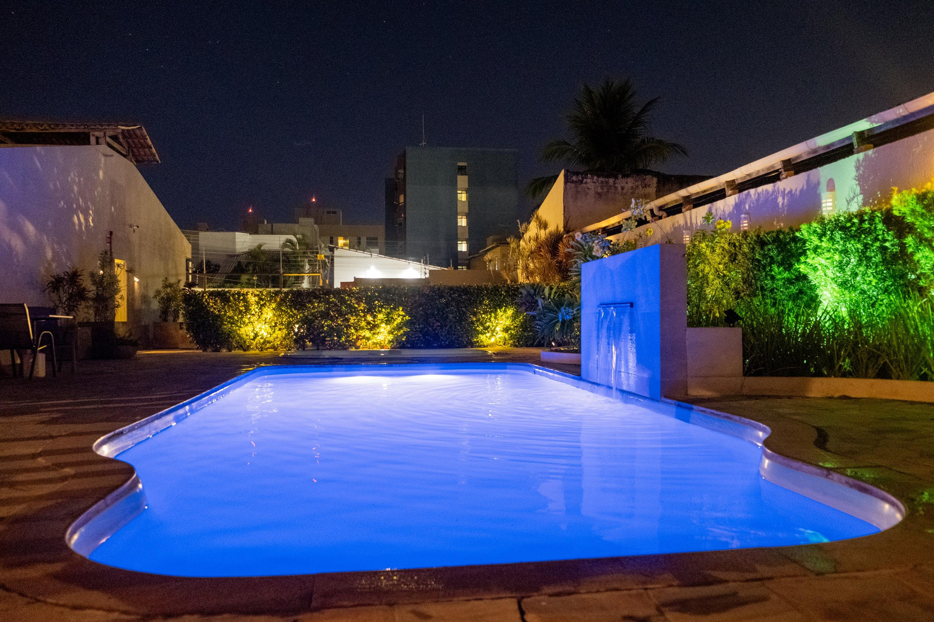 Vista da piscina Marezzi Hotel