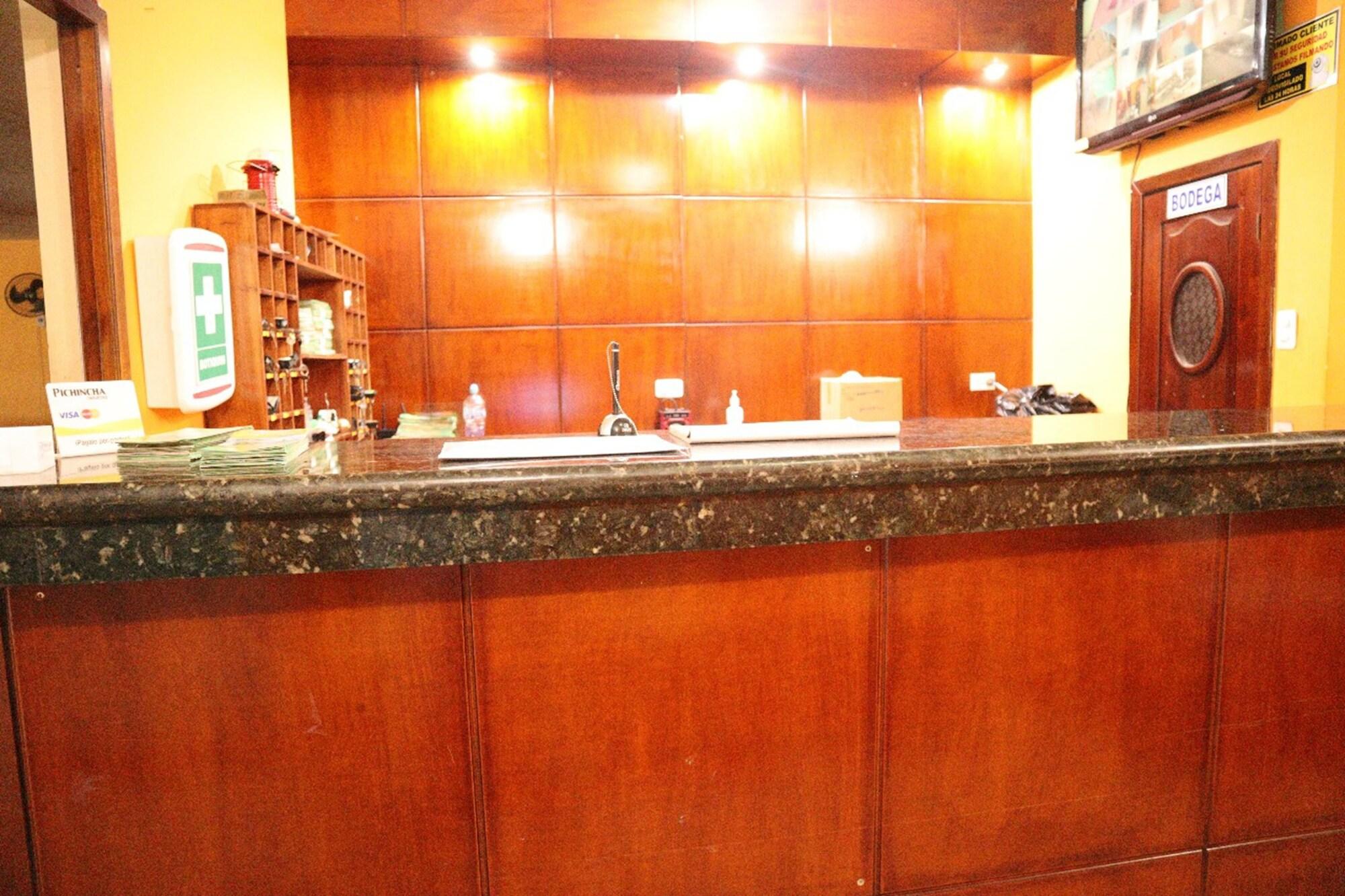 Vista Lobby Hotel Atacames Inn