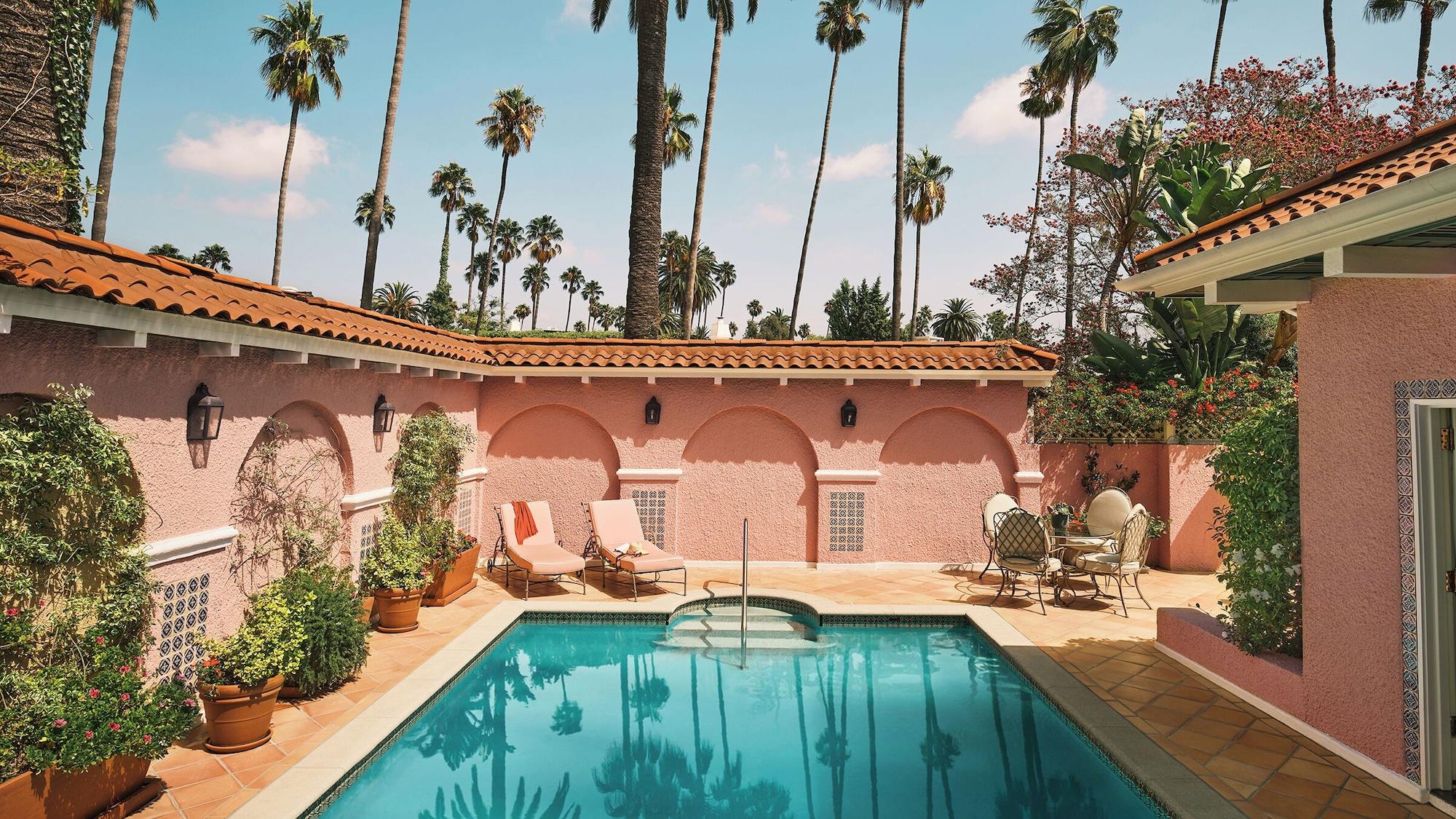 Vista Piscina The Beverly Hills Hotel