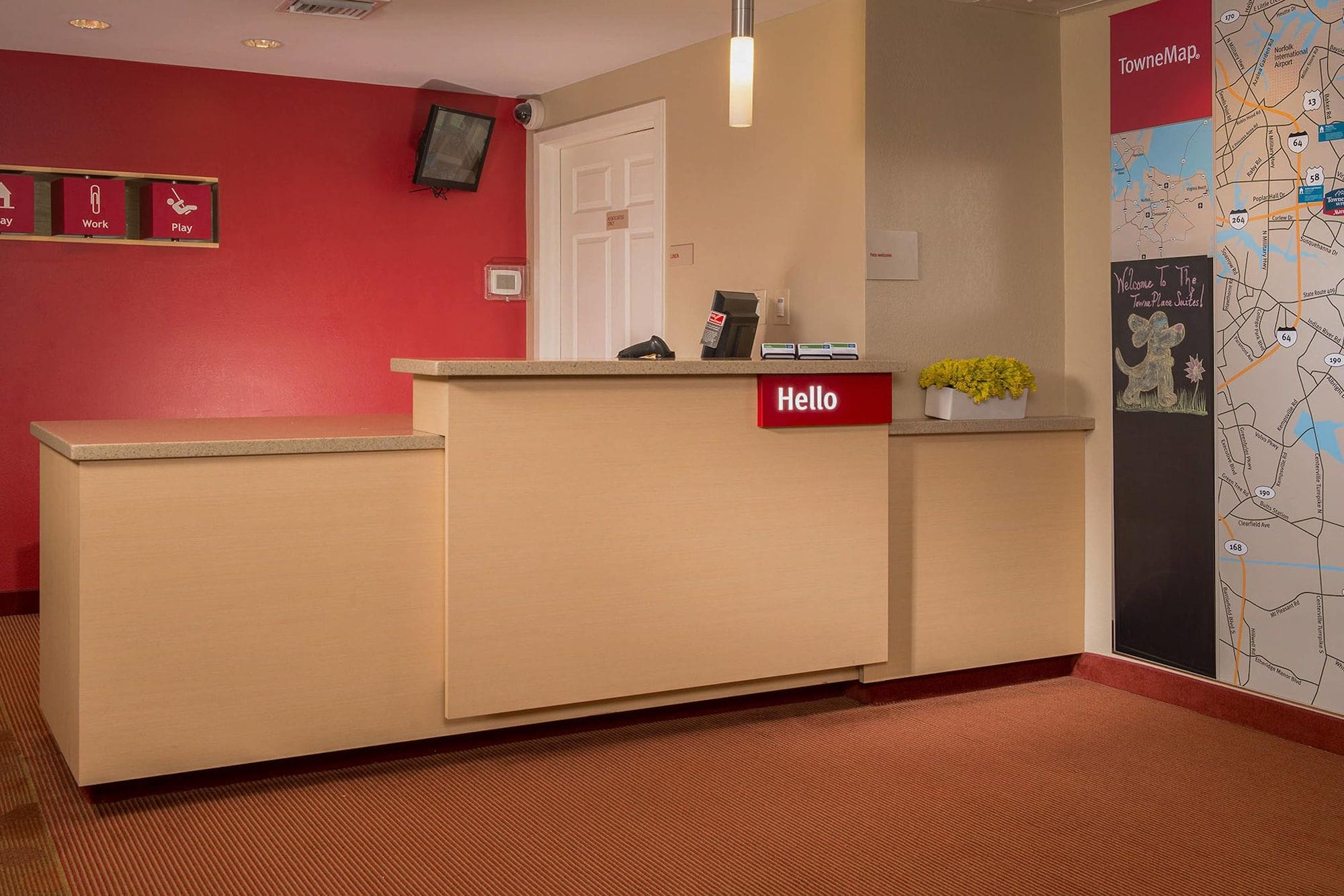 Vista Lobby Extended Stay America Suites Newport News Yorktown