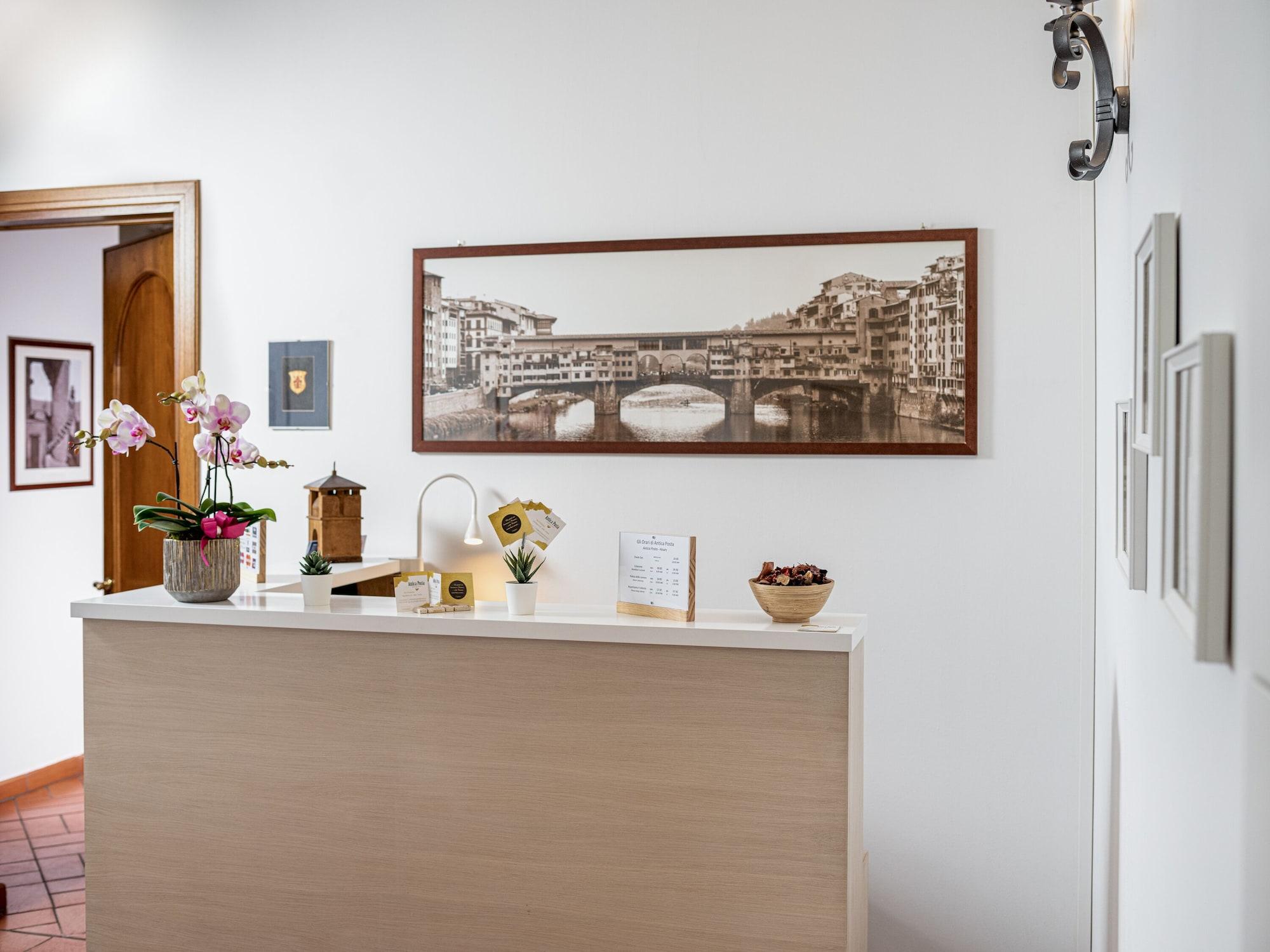 Vista Lobby Antica Posta Bed & Breakfast - Florence
