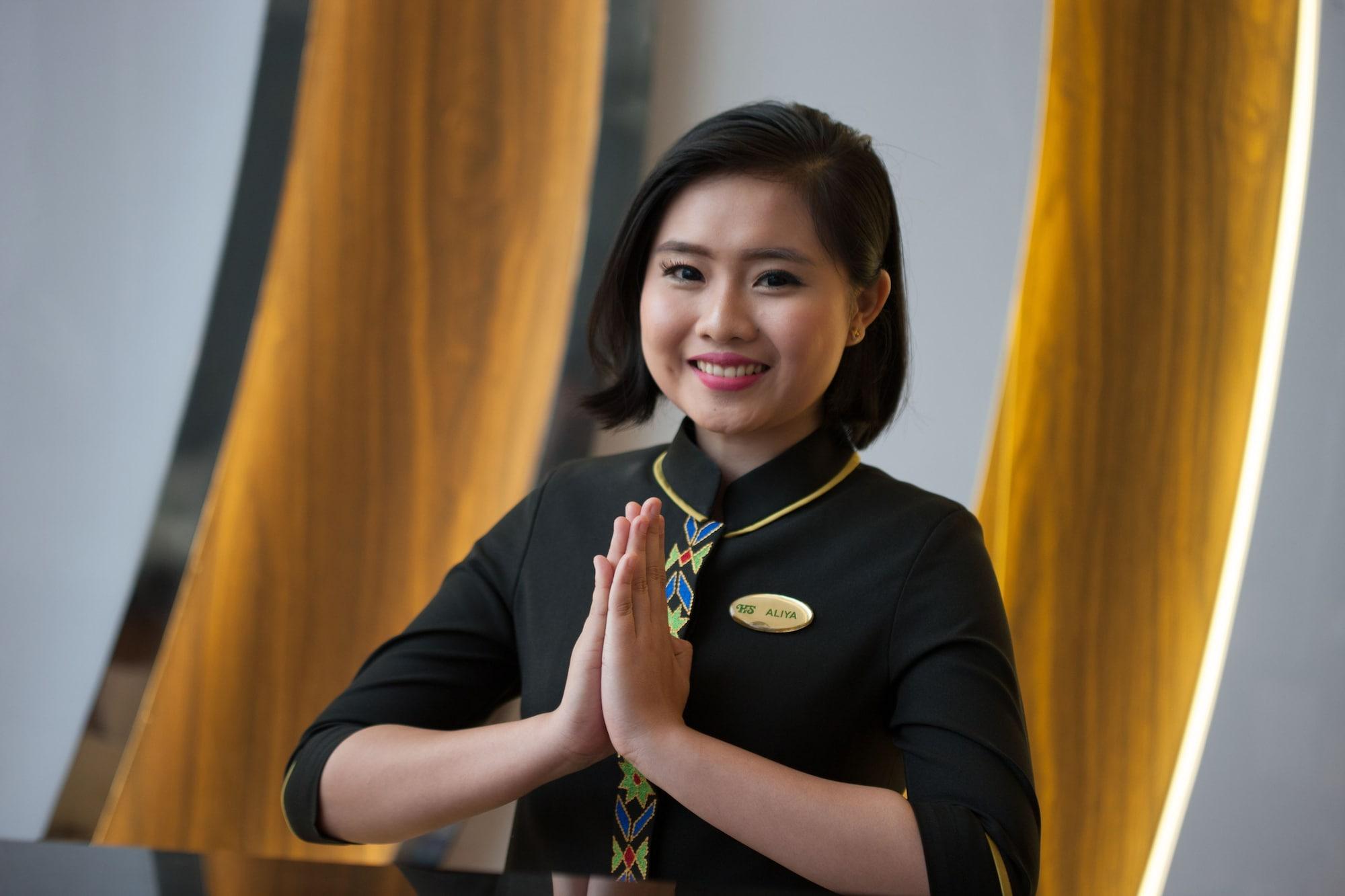 Vista Lobby Hotel Santika Radial Palembang
