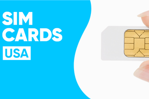 Passeio - Cartão SIM EUA: dados/chamadas/envio