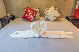 Alquiler Vacacional - 1500+ 5-Star Reviews / 500m to Beach Cenote / Memory Foam King Beds / Kitchen AC