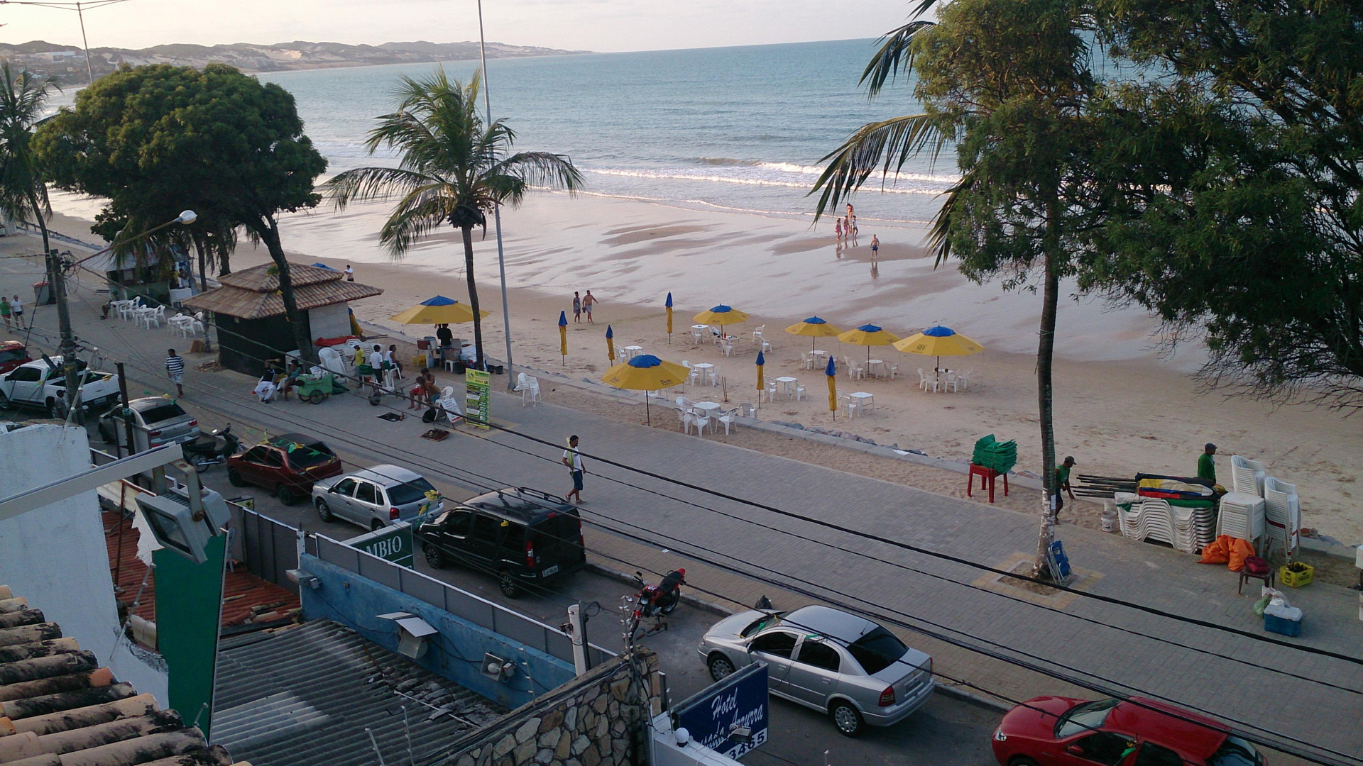 Vista Lobby Hotel Pousada Azurra