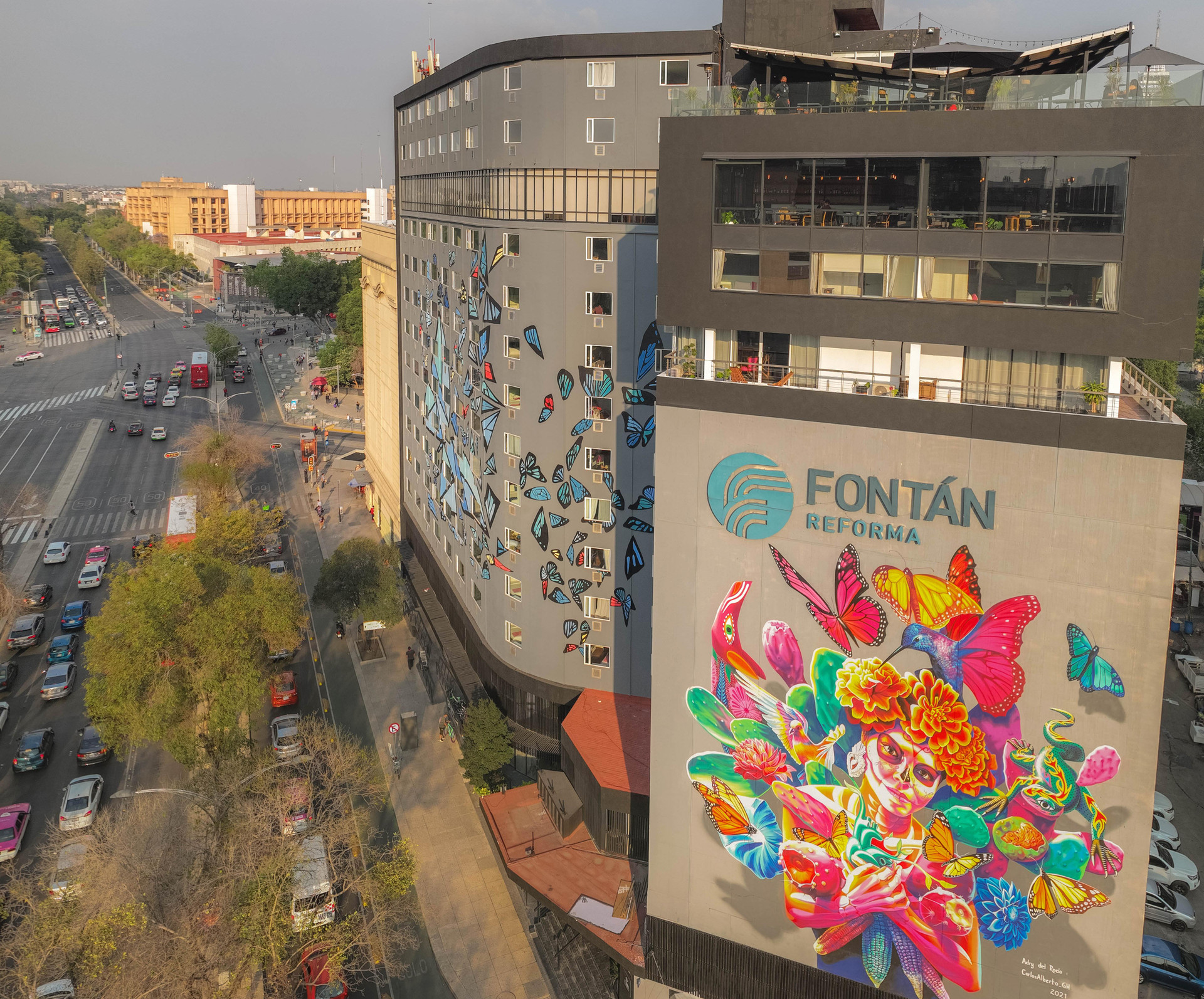 Vista Exterior Hotel Fontan Reforma