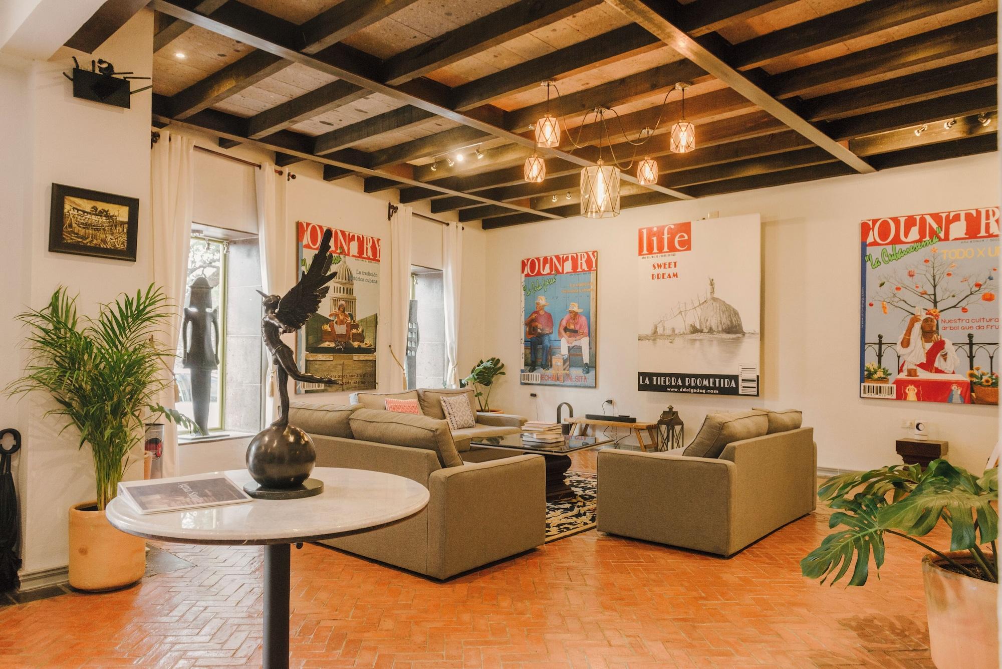 Vista Lobby Agua Santa Hotel Boutique