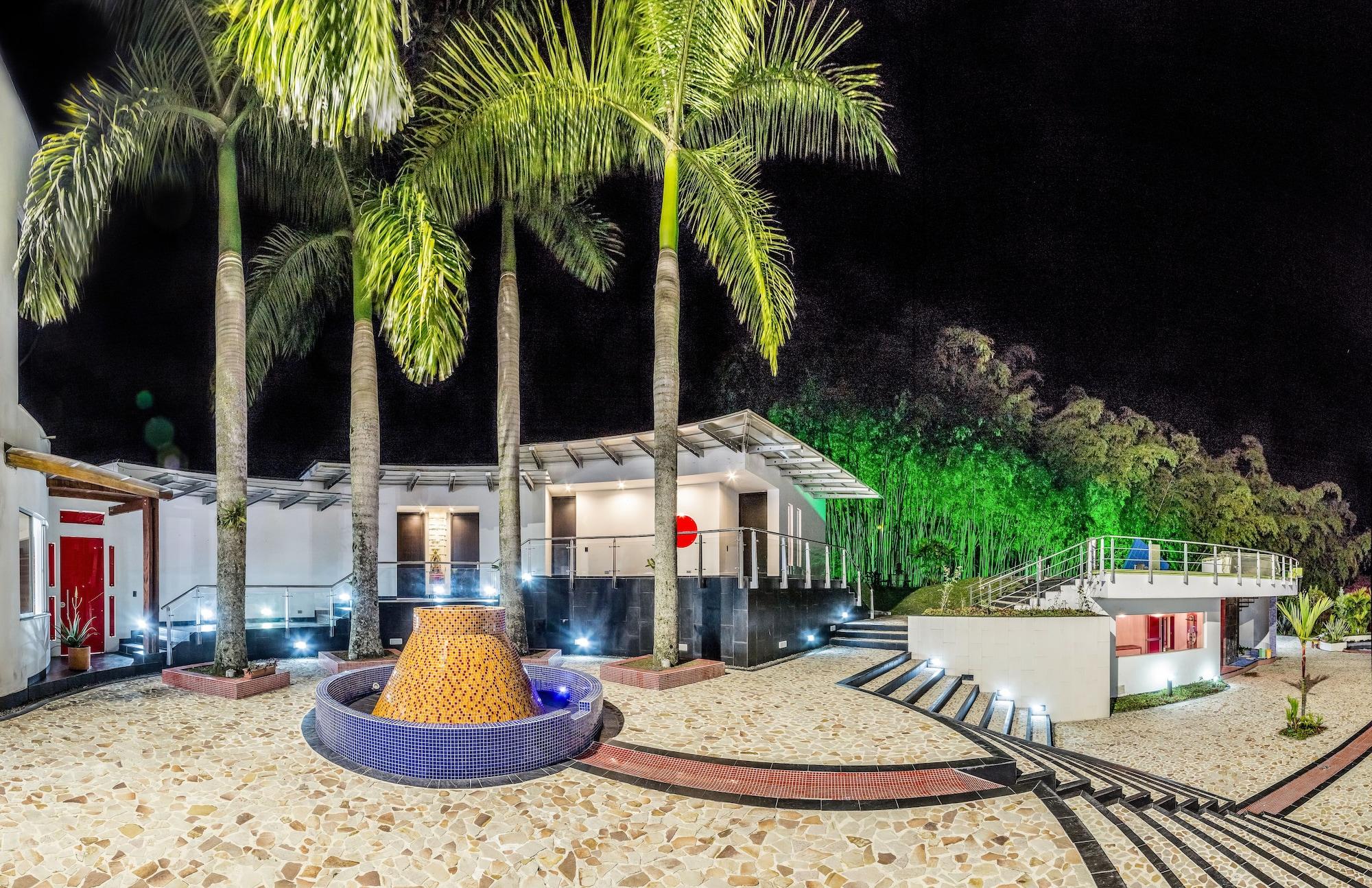 Vista Exterior Santo Bambu Hotel Campestre