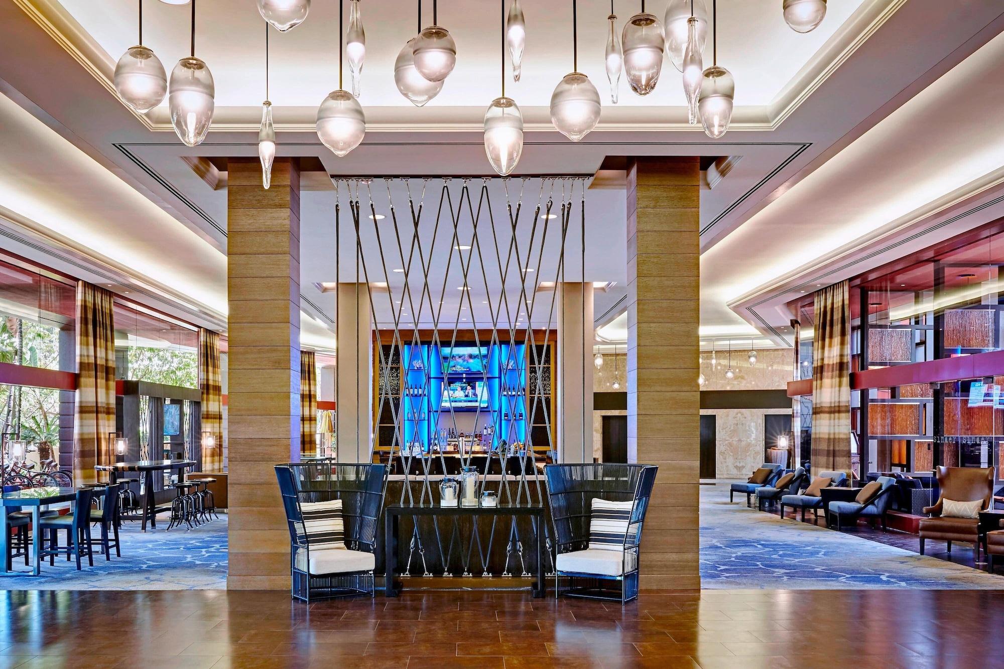 Vista Lobby Marriott Marina del Rey