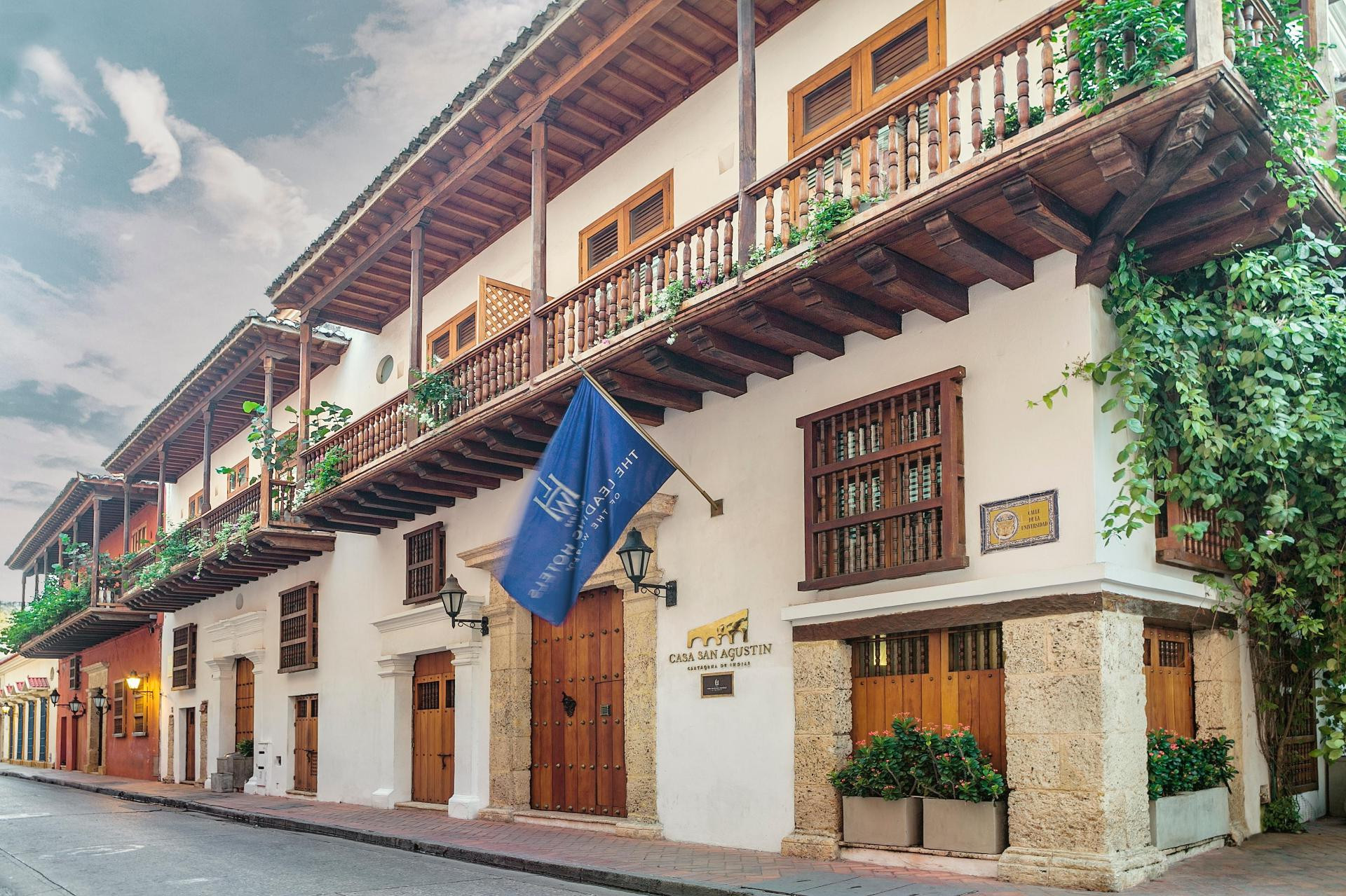 Vista Exterior Casa San Agustin Cartagena