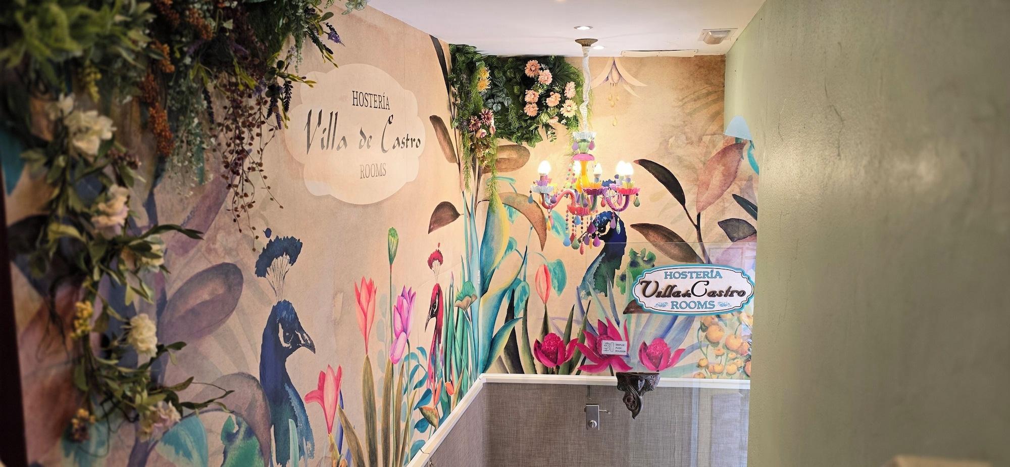 Vista Lobby Hosteria Villa de Castro