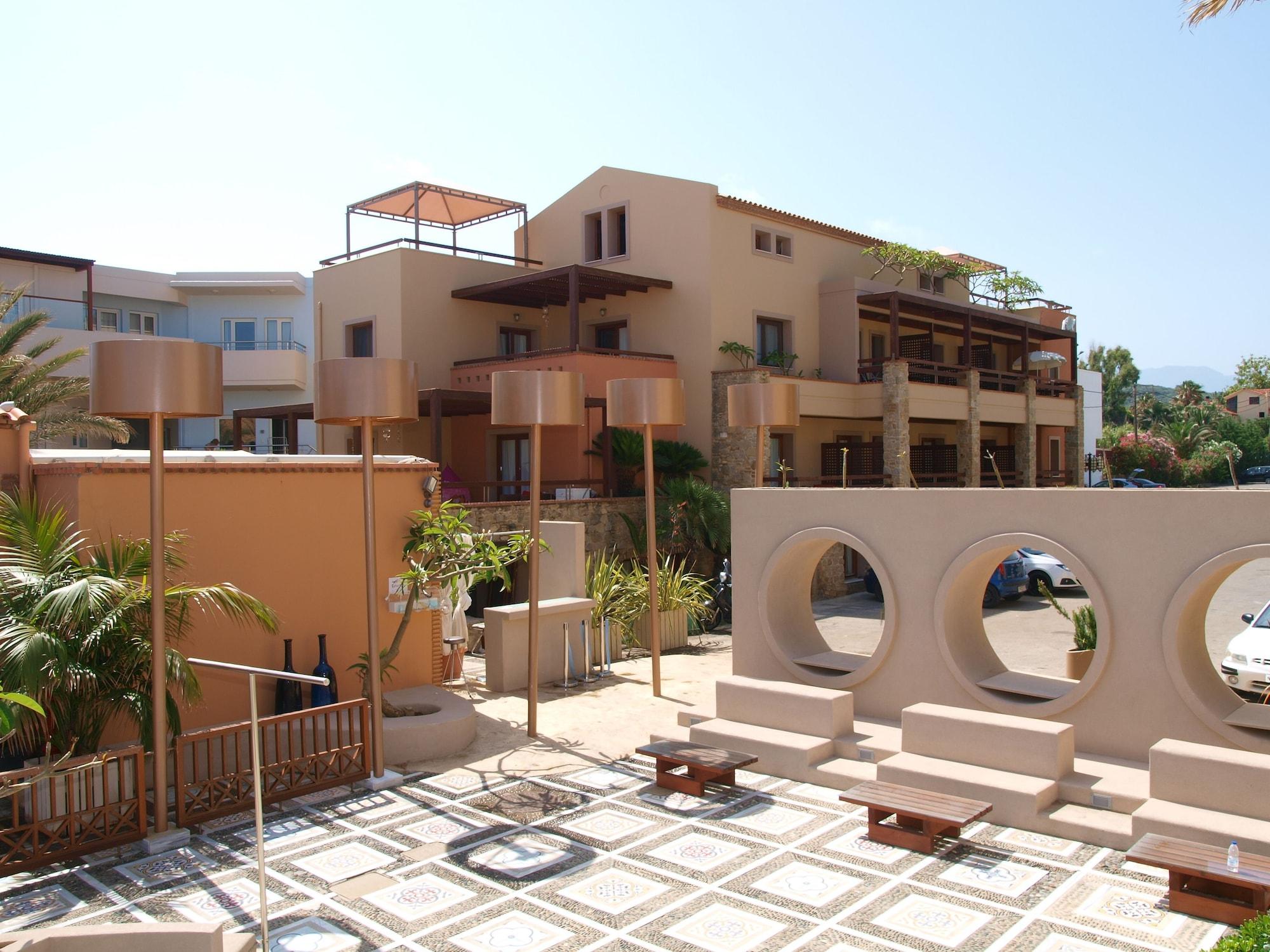 Vista Exterior Mylos Hotel Apartments