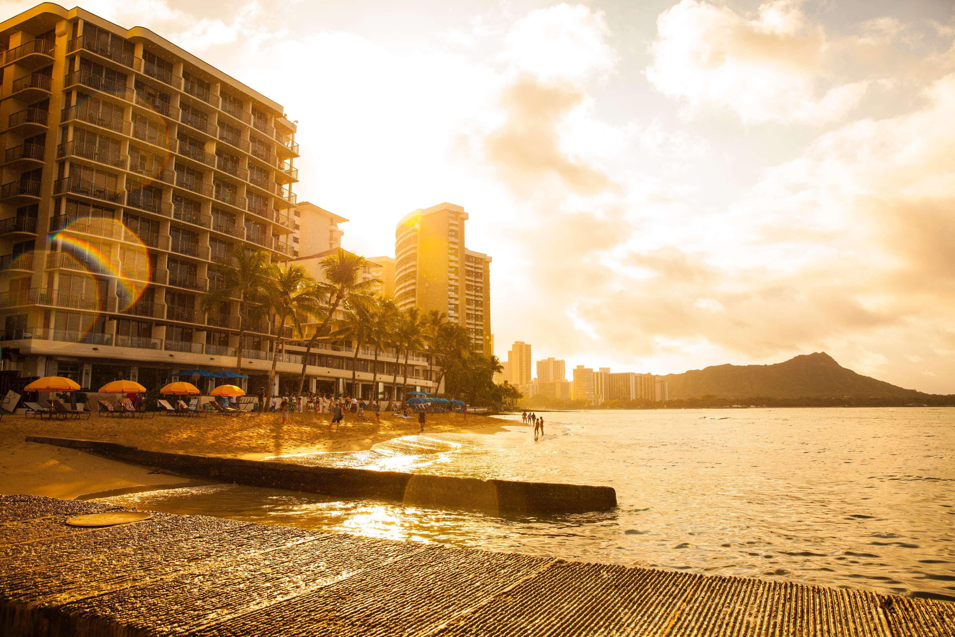 Vista Exterior OUTRIGGER Reef Waikiki Beach Resort