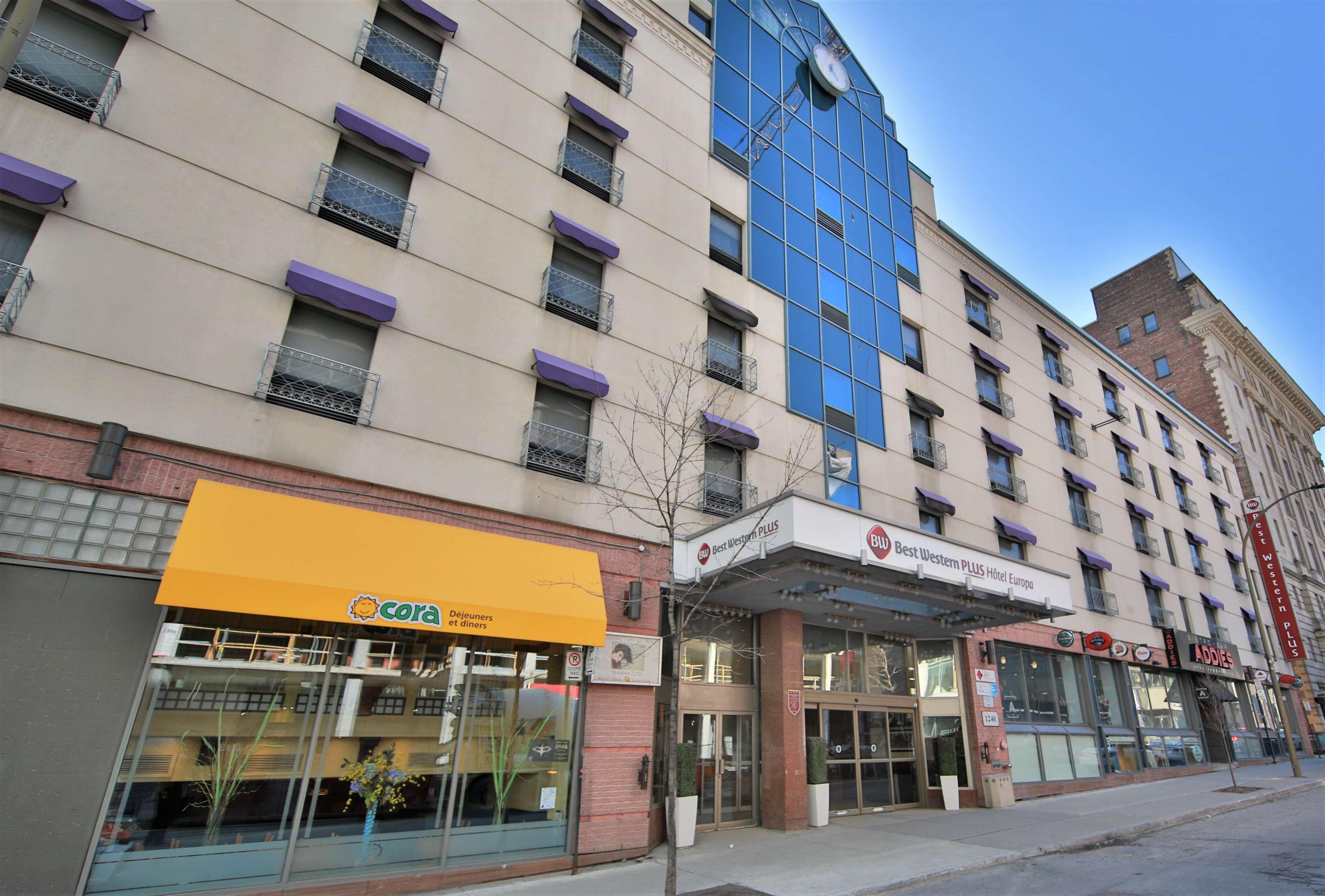 Vista Exterior Best Western Plus Montreal Downtown-Hotel Europa