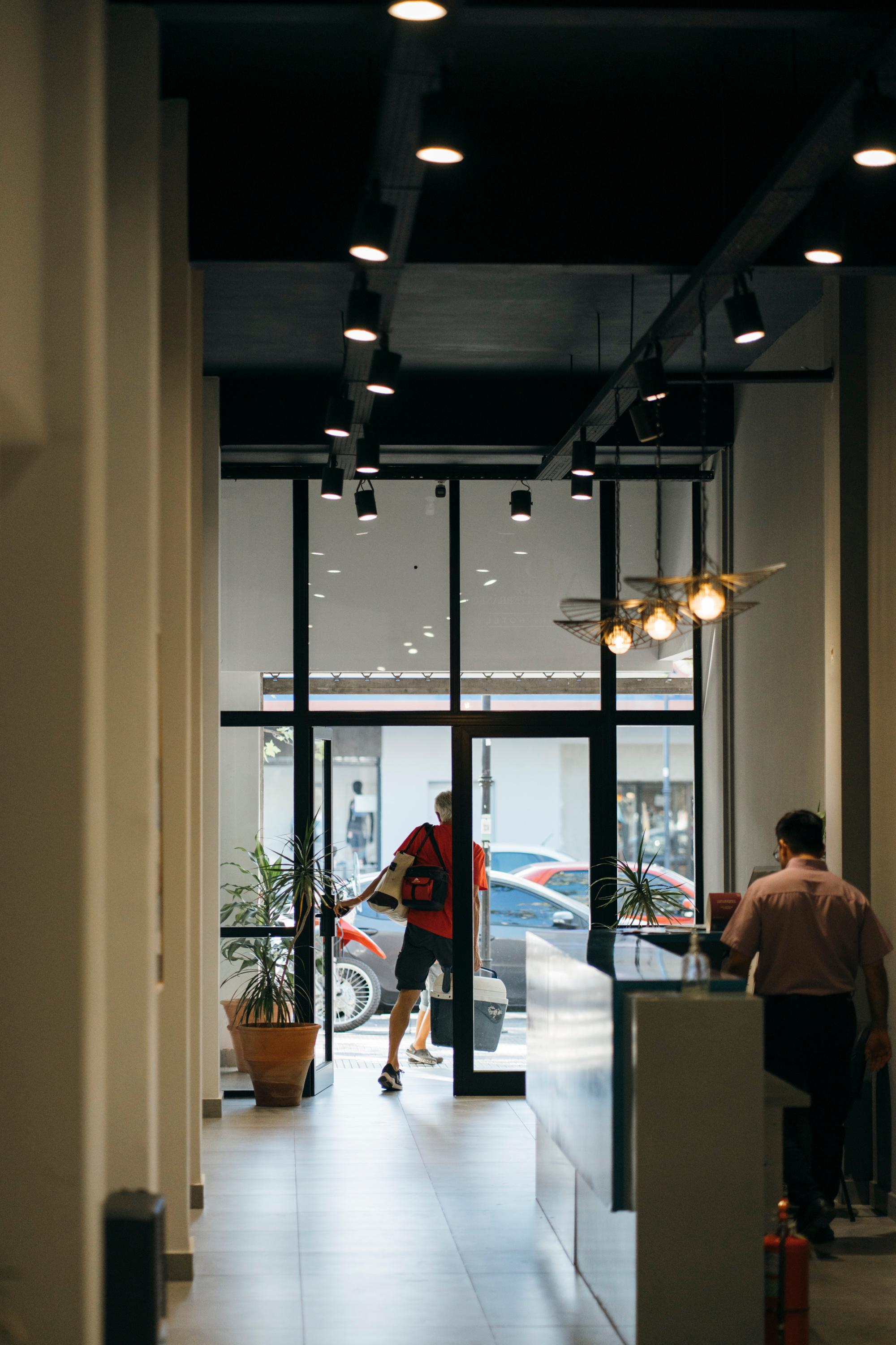 Vista Lobby Patios del Mediterráneo