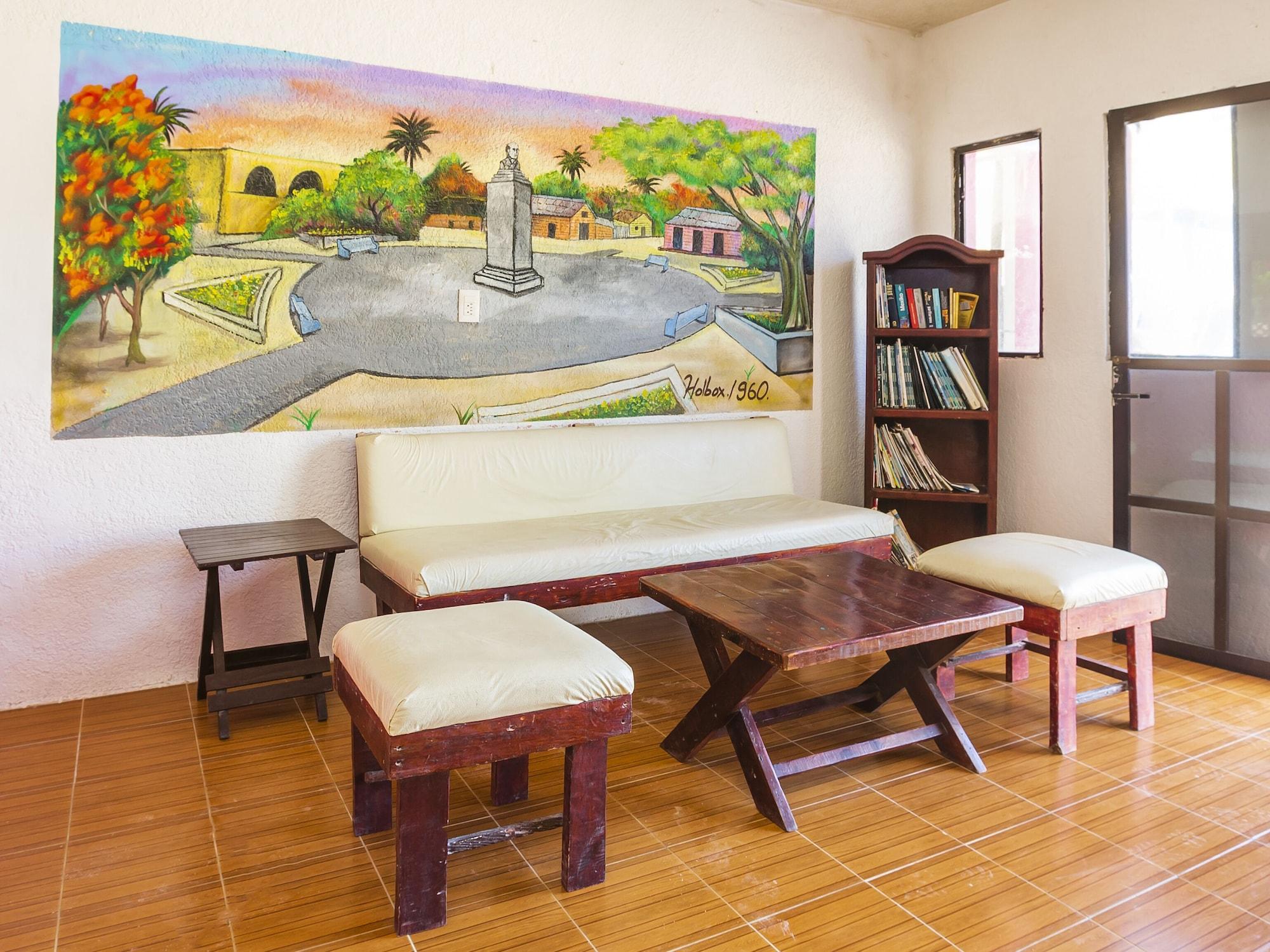 Vista Lobby Hotel Los Arcos Holbox
