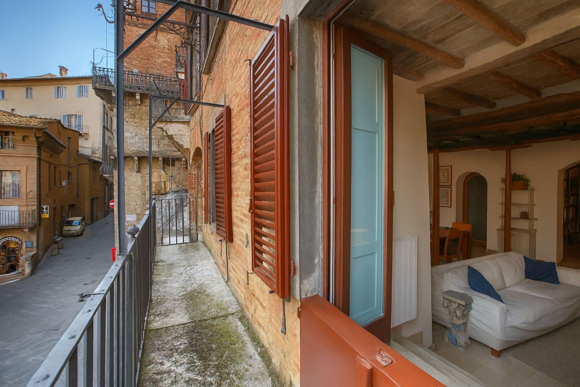 Equipamiento de Habitación The Balcony Suite -Piazza del Campo View