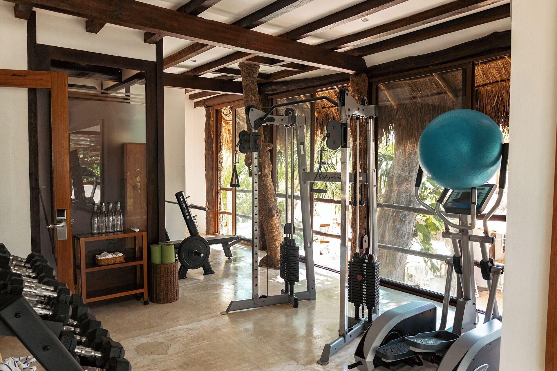 Gimnasio The Beach Tulum Hotel